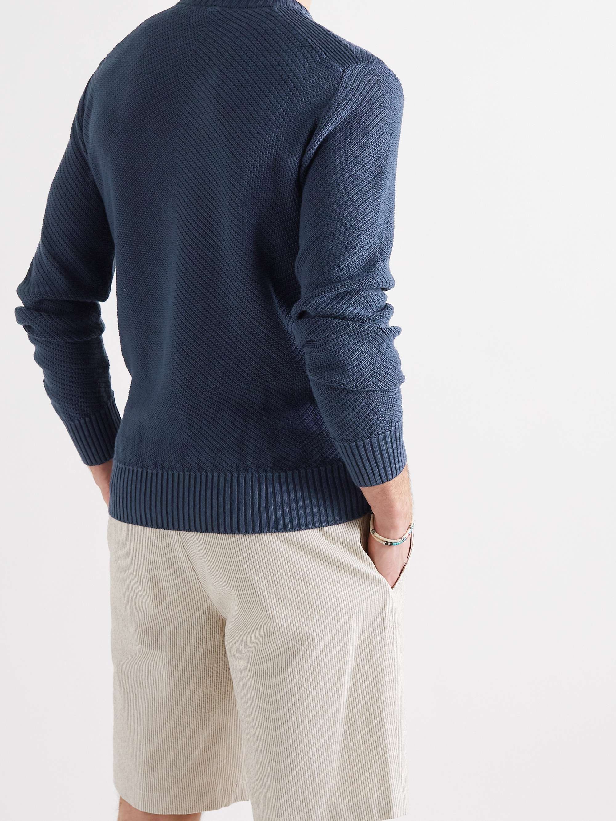 LORO PIANA Slim-Fit Linen Sweater