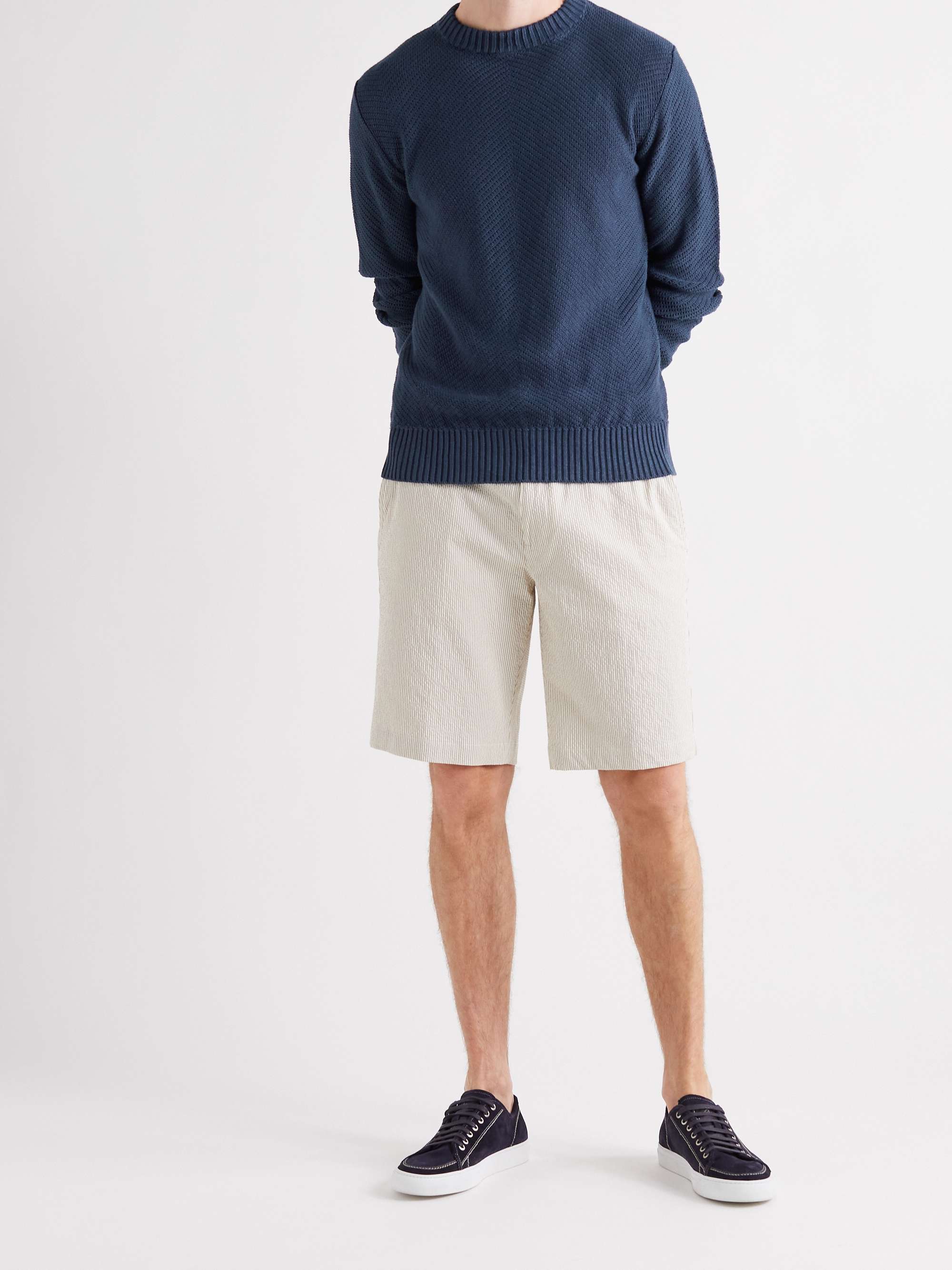 LORO PIANA Slim-Fit Linen Sweater