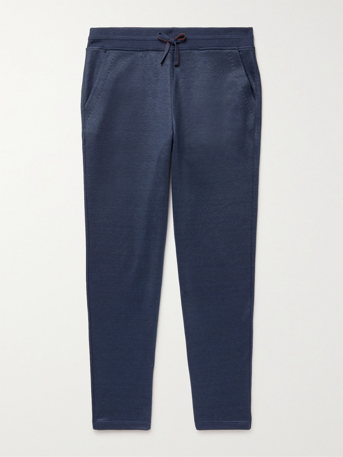 Loro Piana Tapered Stretch Linen-Blend Sweatpants - Men
