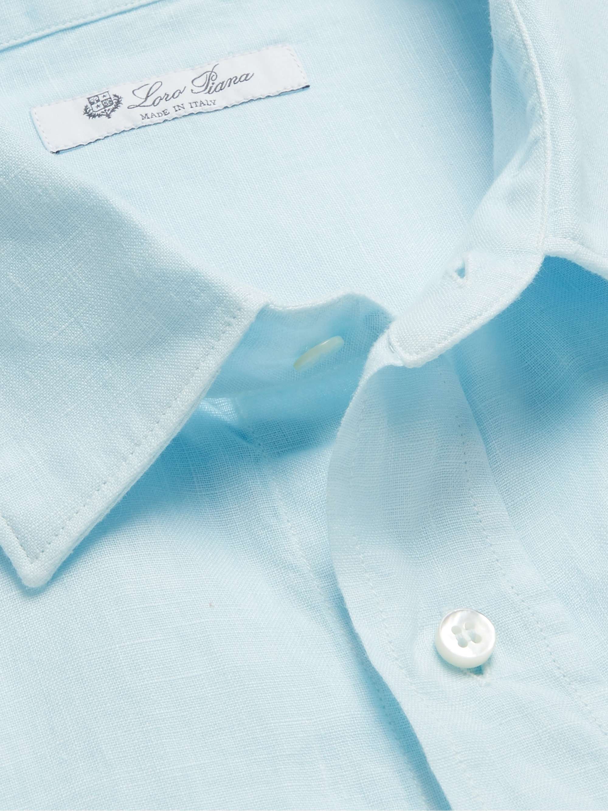 LORO PIANA Linen Shirt for Men | MR PORTER