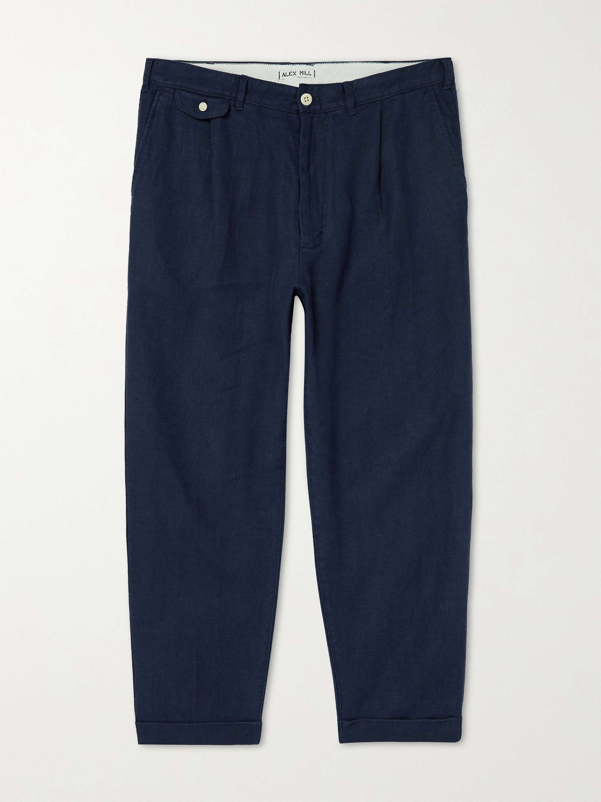 Standard Pleated Pant in Linen – Alex Mill