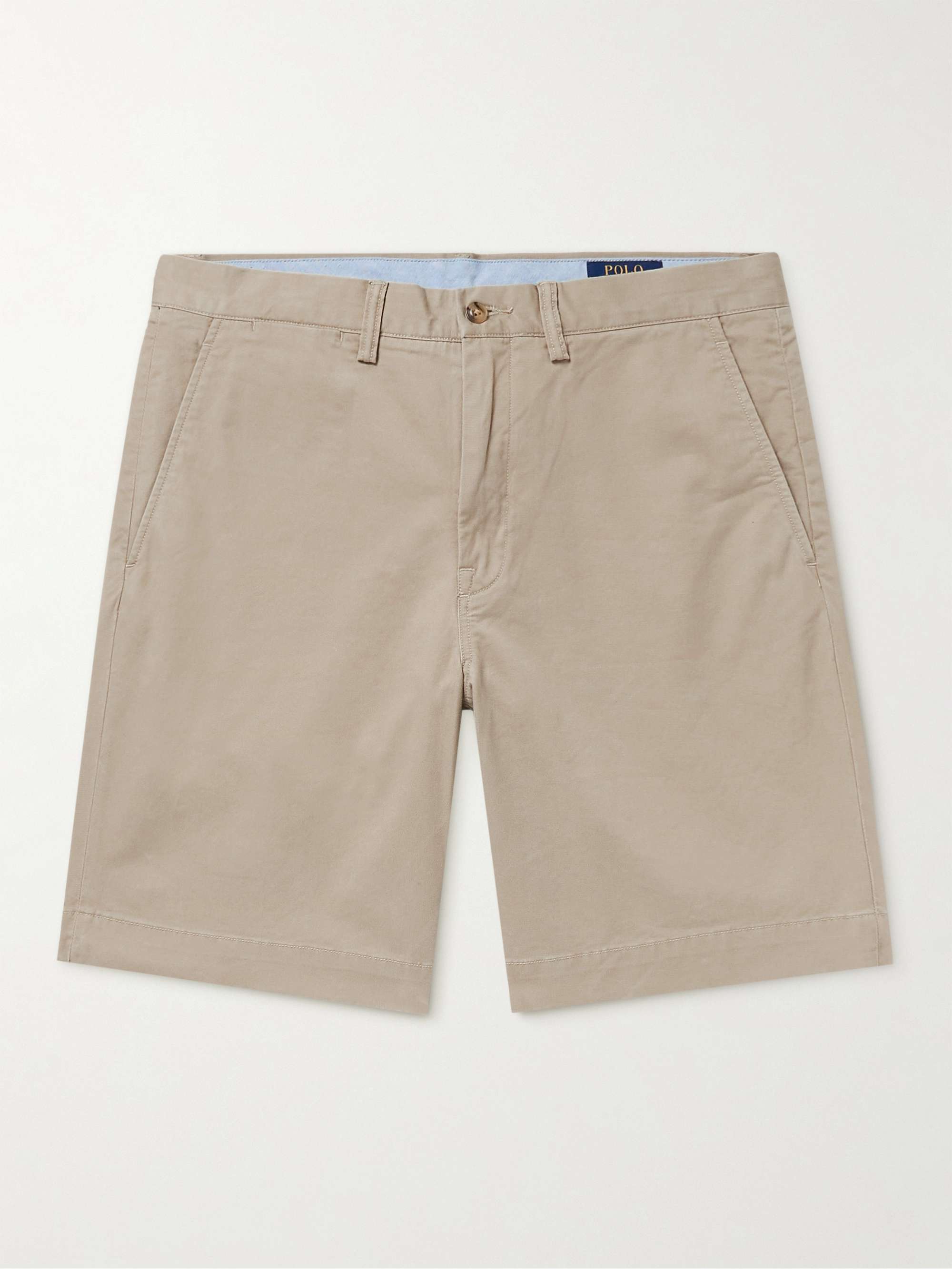 POLO RALPH LAUREN Brushed Stretch-Cotton Twill Chino Shorts for Men ...