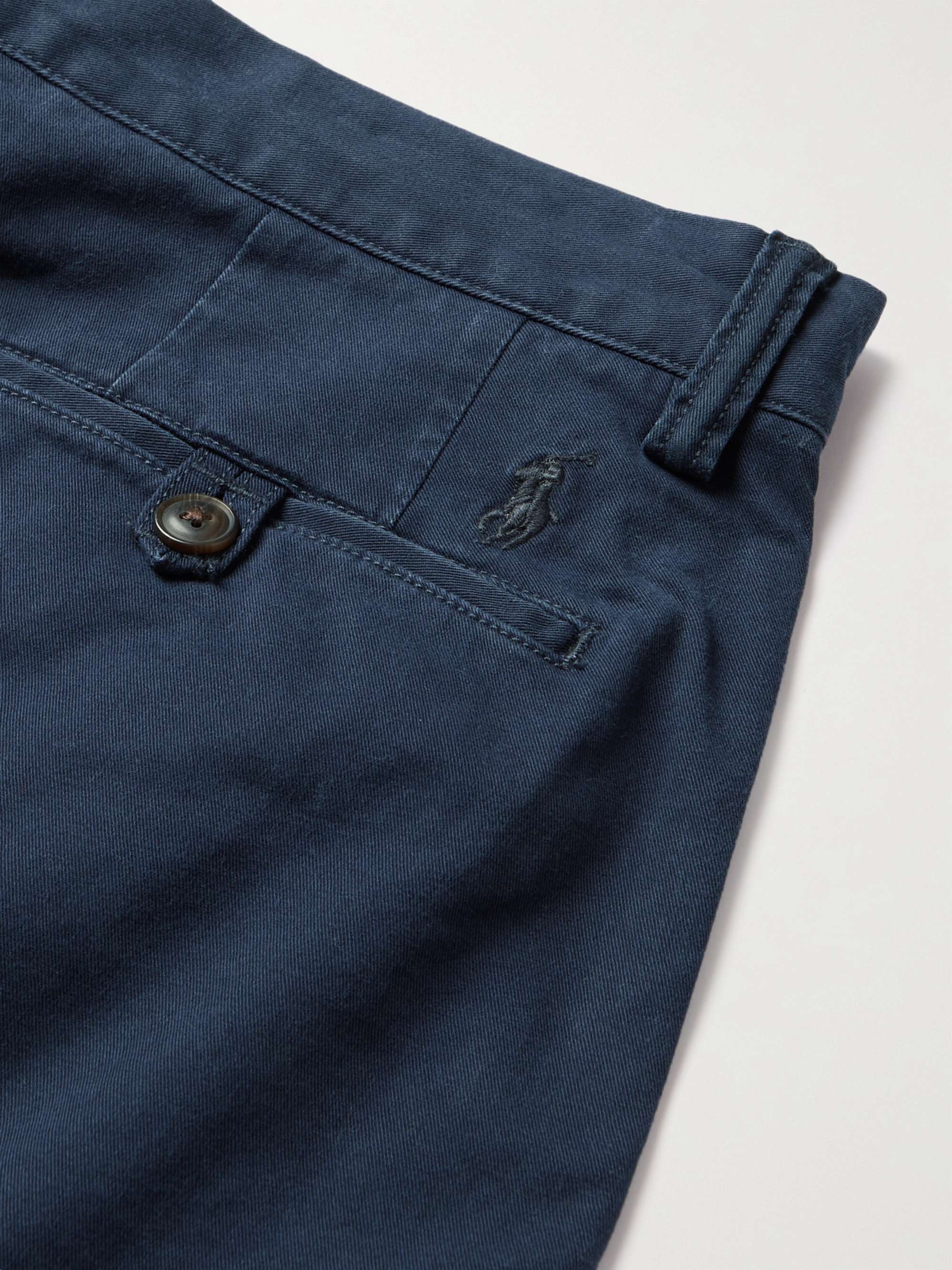 POLO RALPH LAUREN Brushed Stretch-Cotton Twill Chino Shorts