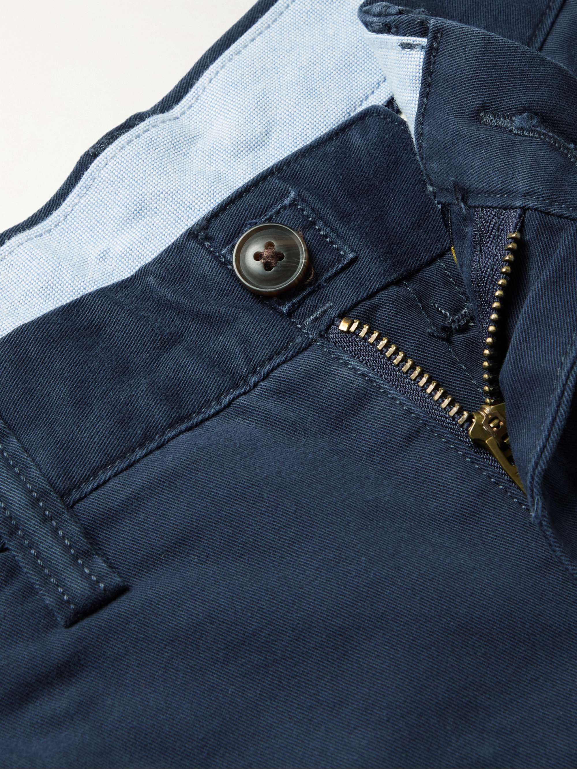 POLO RALPH LAUREN Brushed Stretch-Cotton Twill Chino Shorts