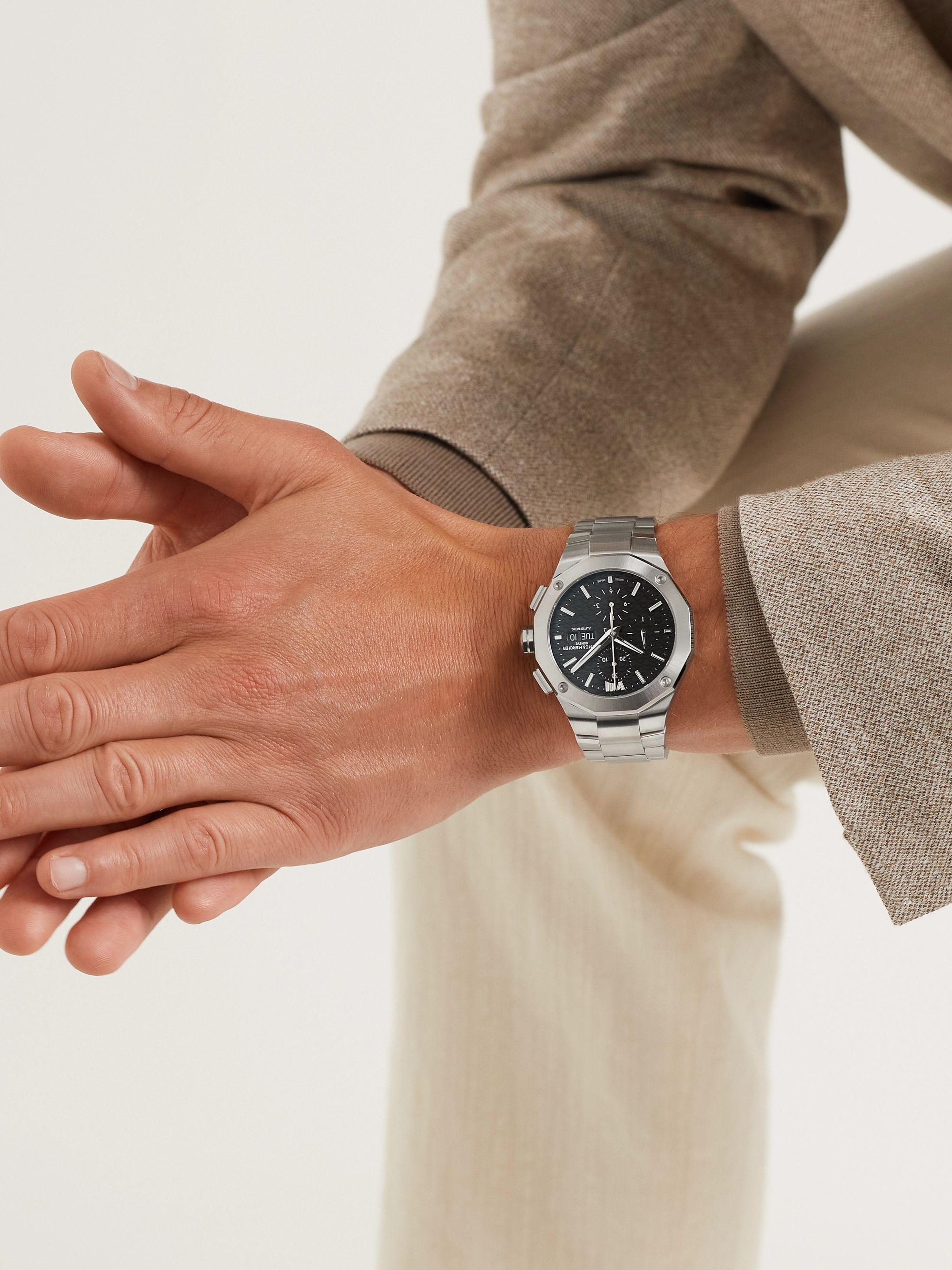 BAUME MERCIER Riviera Automatic Chronograph 43mm Stainless Steel
