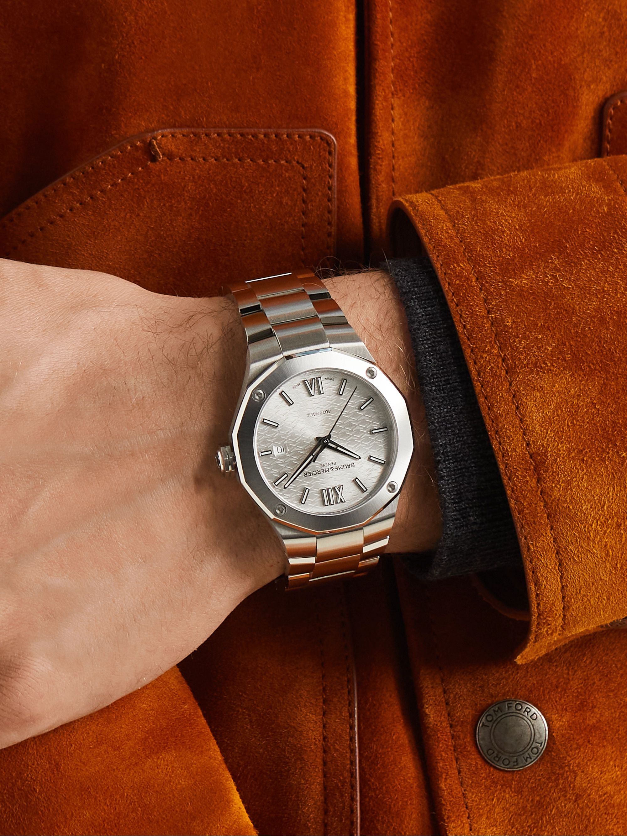 Baume and on sale mercier riviera automatic