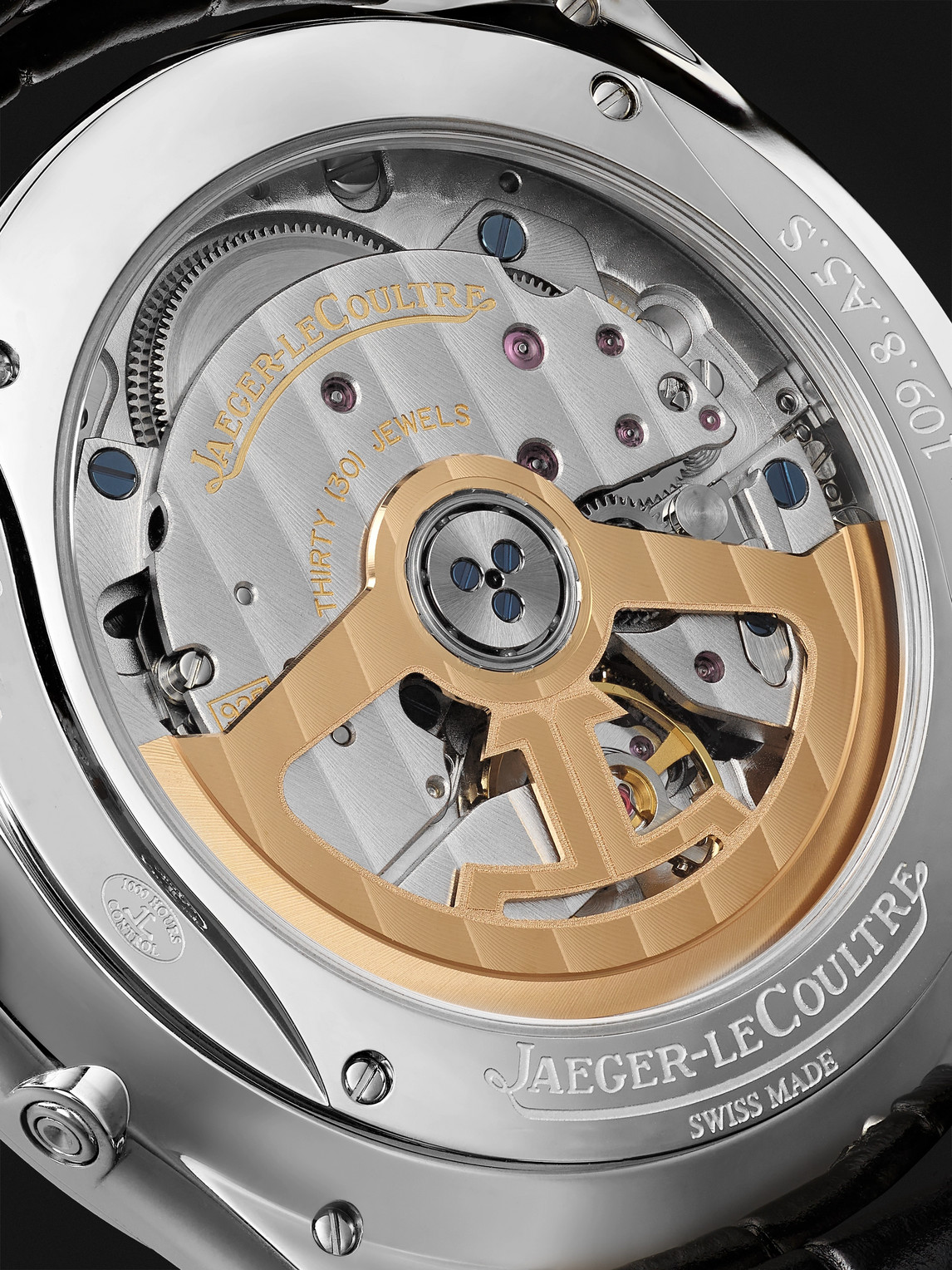  Jaeger-lecoultre - Master Ultra Thin Automatic Moon-phase 39mm Stainless Steel And Alligator Watch, Ref. No. 1368430 - Men - White 