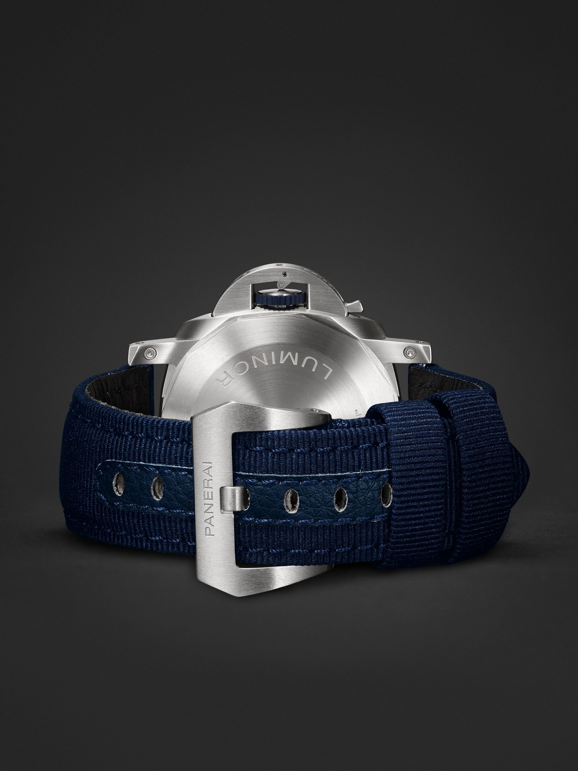 PANERAI Luminor Marina Automatic 44mm eSteel and Recycled PET Watch, Ref. No. PAM01157