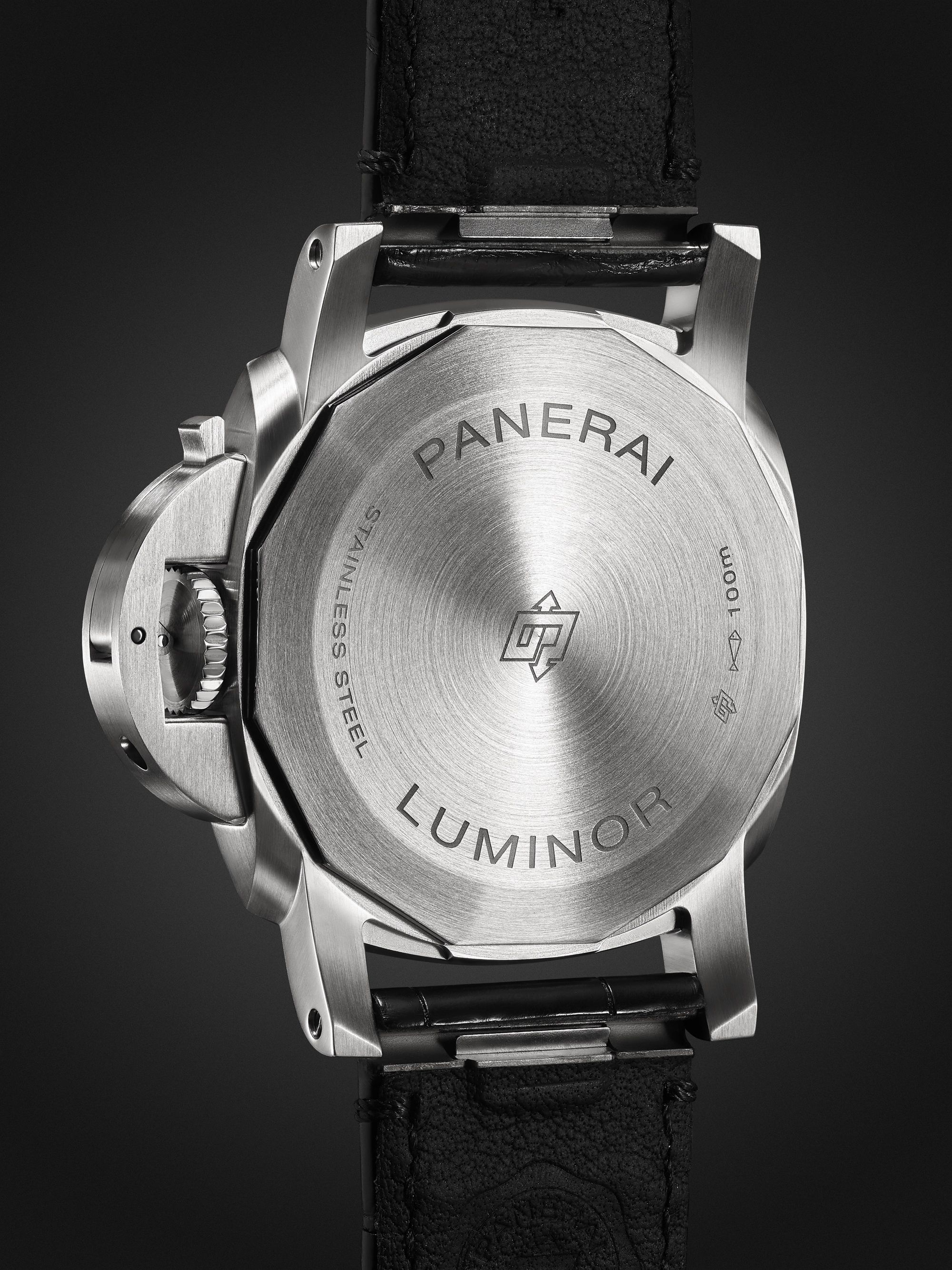 PANERAI Luminor Marina Quaranta Automatic 40mm Stainless Steel and Alligator Watch, Ref. No. PAM01272