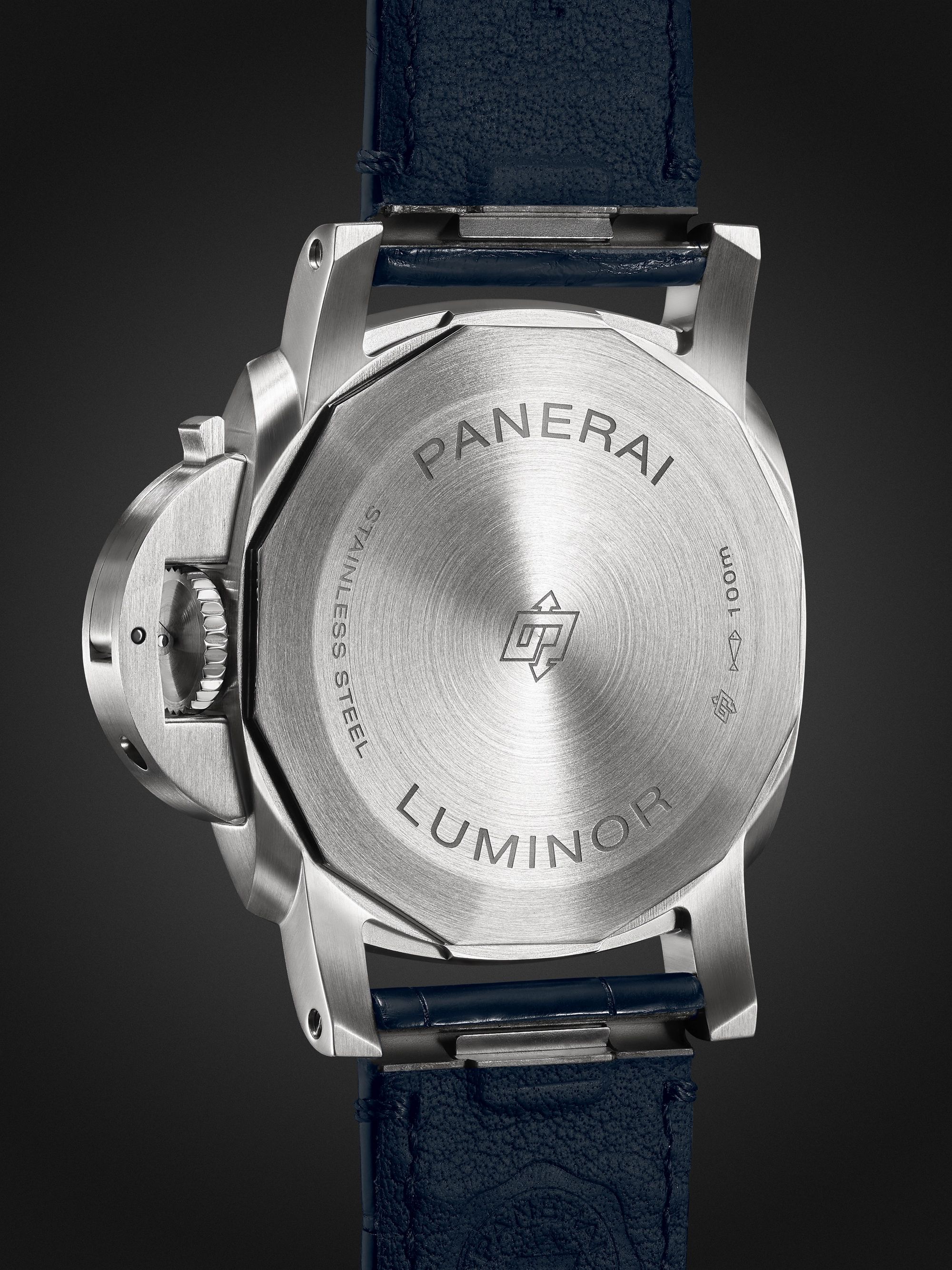 PANERAI Luminor Marina Quaranta Automatic 40mm Stainless Steel and Alligator Watch, Ref. No. PAM01270