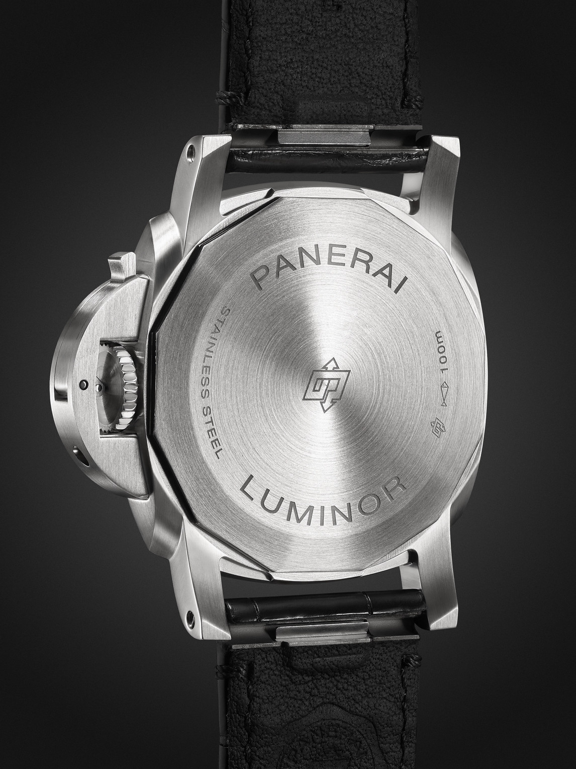  Panerai - Luminor Marina Quaranta Automatic 40mm Stainless Steel And Alligator Watch, Ref. No. Pam01271 - Men - White 