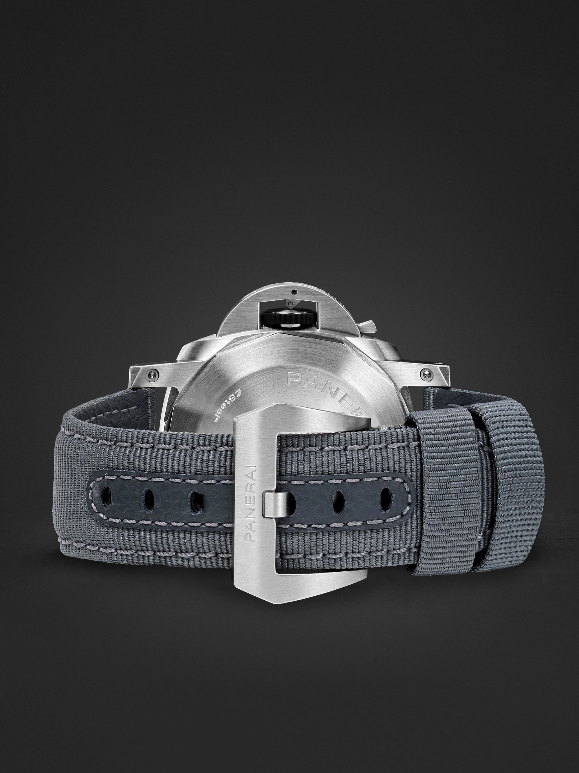PANERAI Luminor Marina Automatic 44mm eSteel and Recycled PET Watch, Ref. No. PAM01158