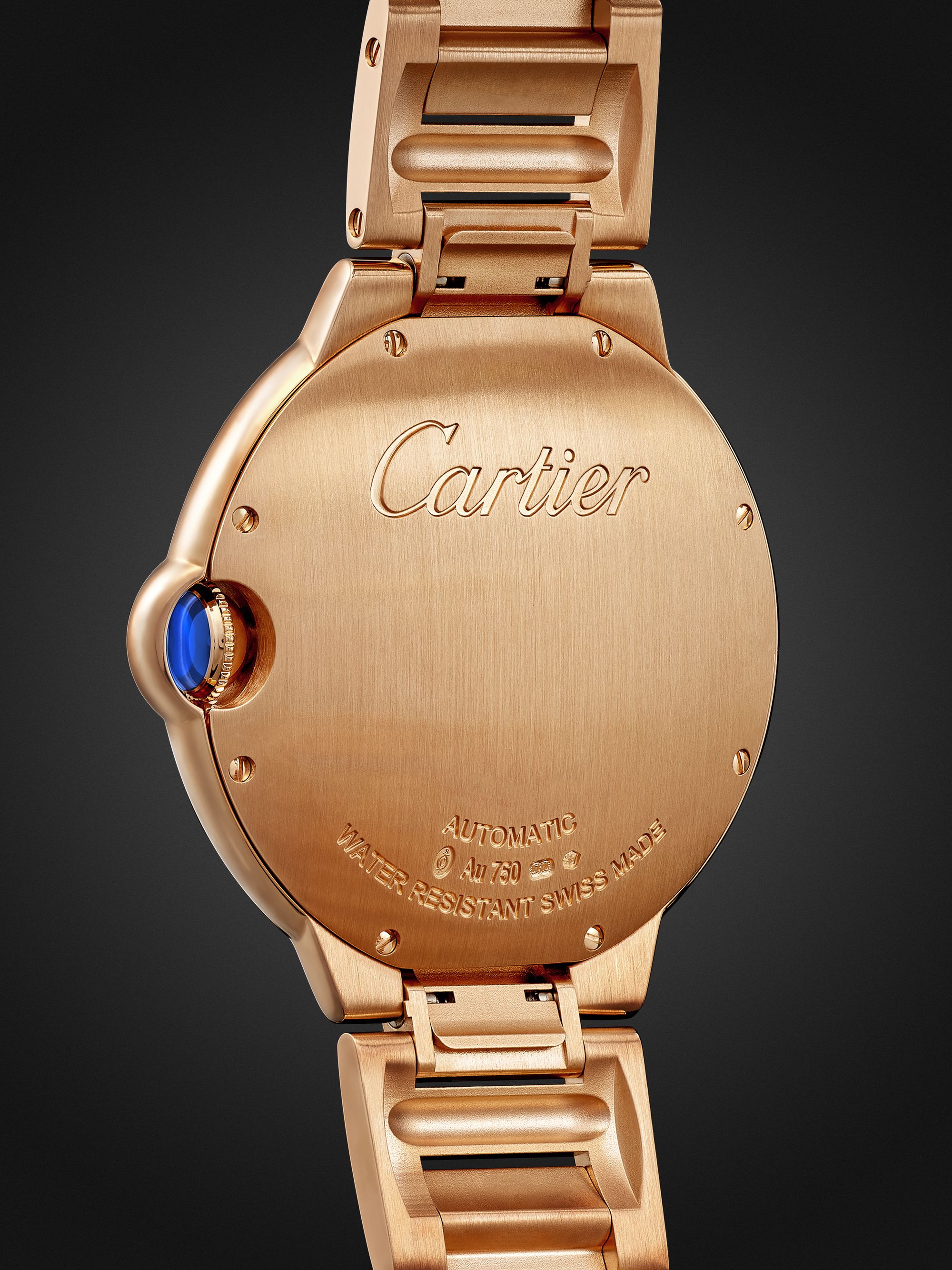 CARTIER Ballon Bleu de Cartier Automatic 40mm 18-Karat Pink Gold Watch, Ref. No. WGBB0039