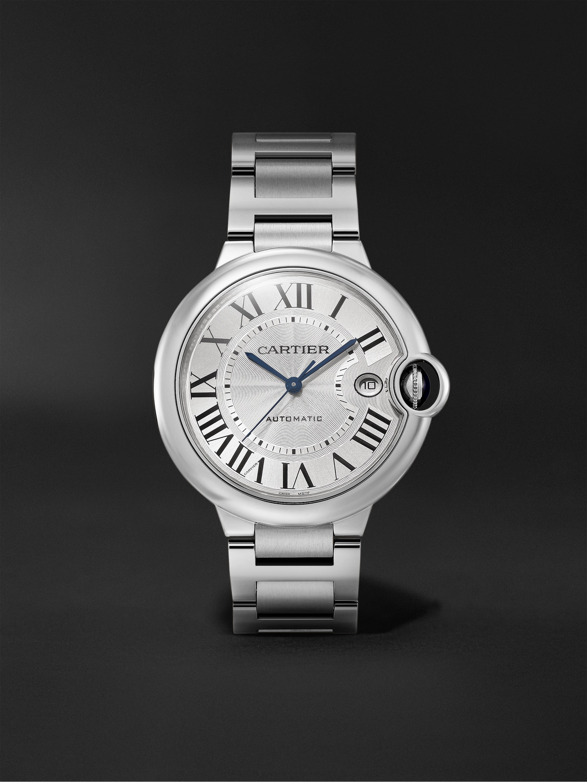 Cartier Ballon Bleu De  Automatic 40mm Stainless Steel Watch, Ref. No. Wsbb0040 In Silver