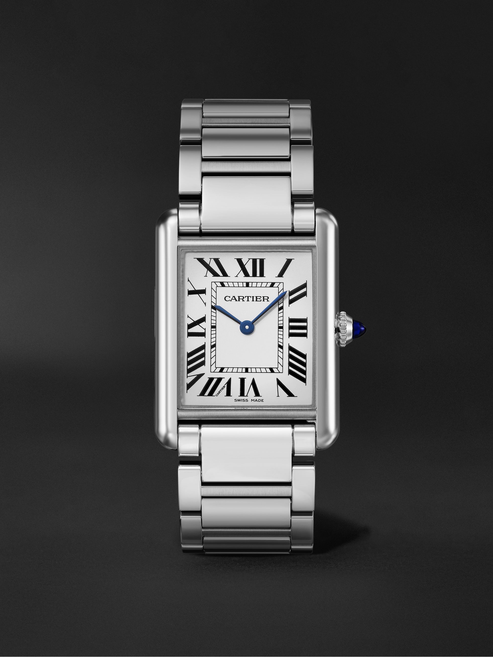 Cartier swiss hotsell made stainless steel