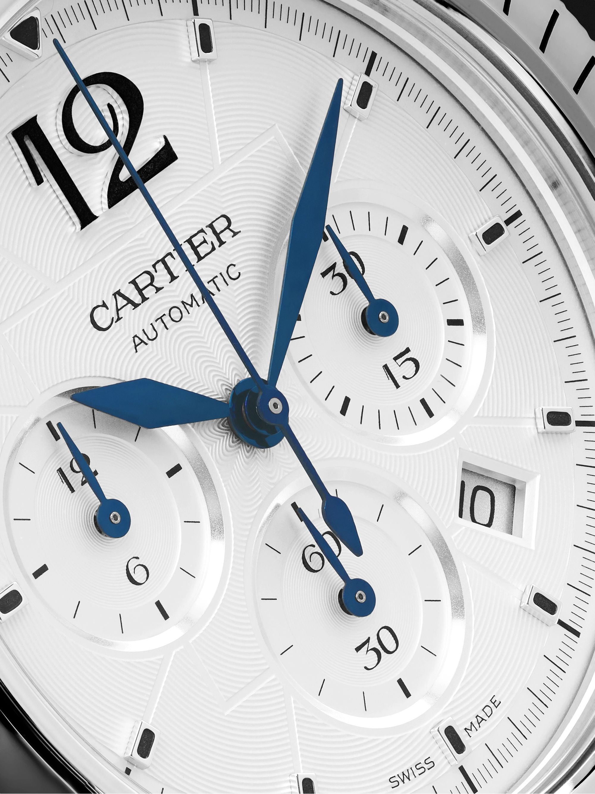 CARTIER Pasha de Cartier Automatic Chronograph 41mm Stainless Steel Watch, Ref. No. WSPA0018