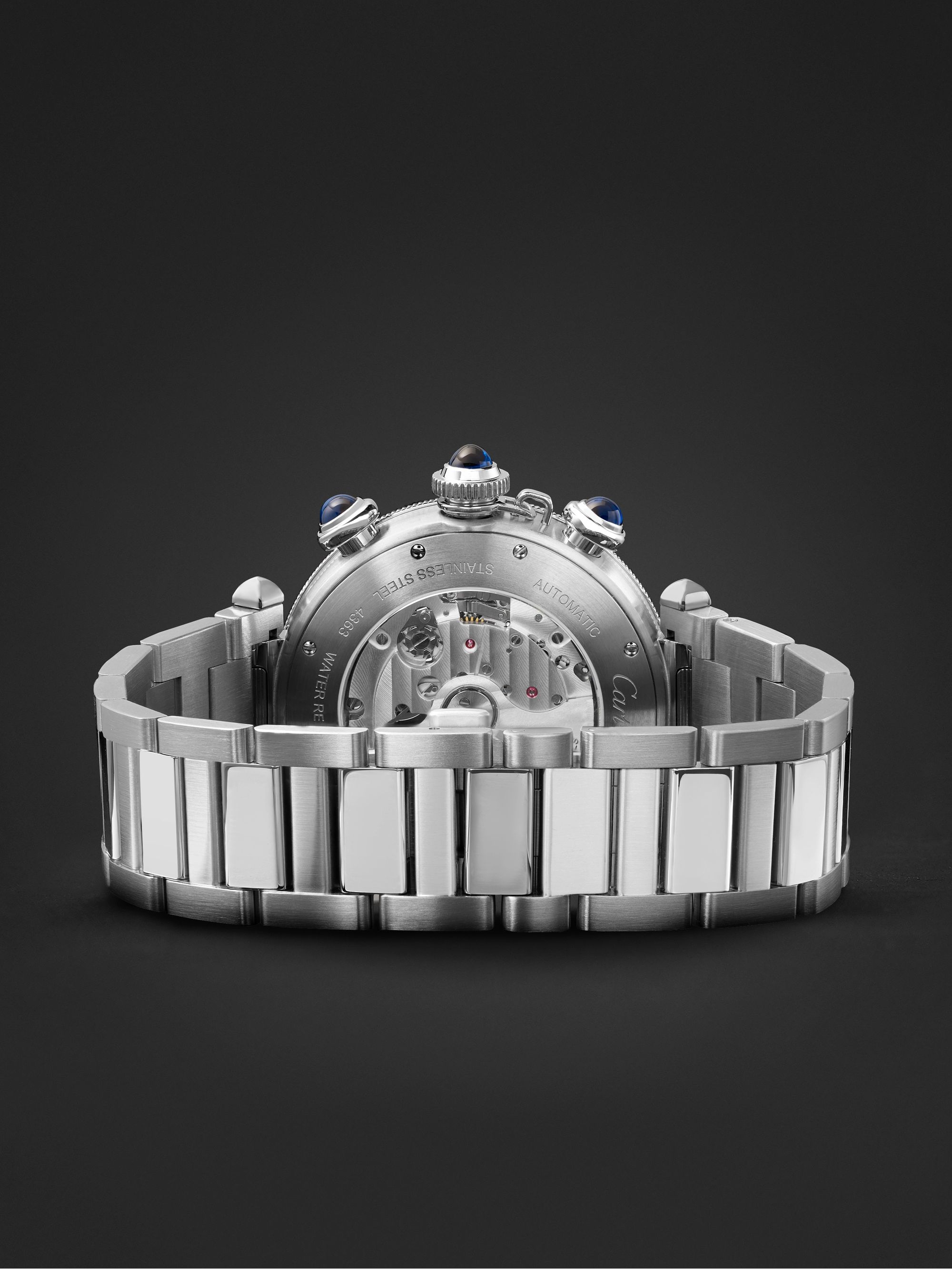CARTIER Pasha de Cartier Automatic Chronograph 41mm Stainless Steel Watch, Ref. No. WSPA0018