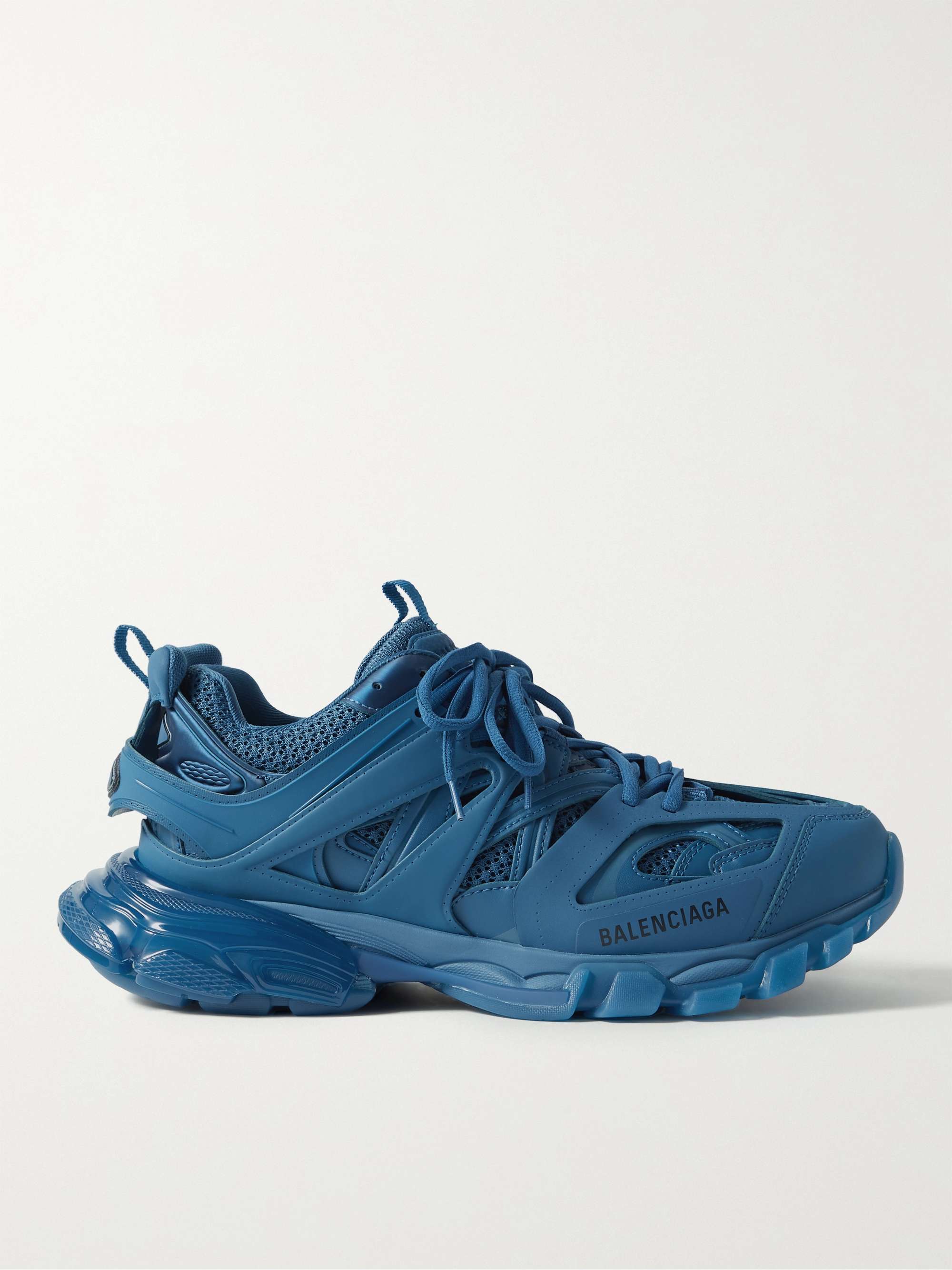 BALENCIAGA Track Nylon, Mesh and Rubber Sneakers for | MR PORTER