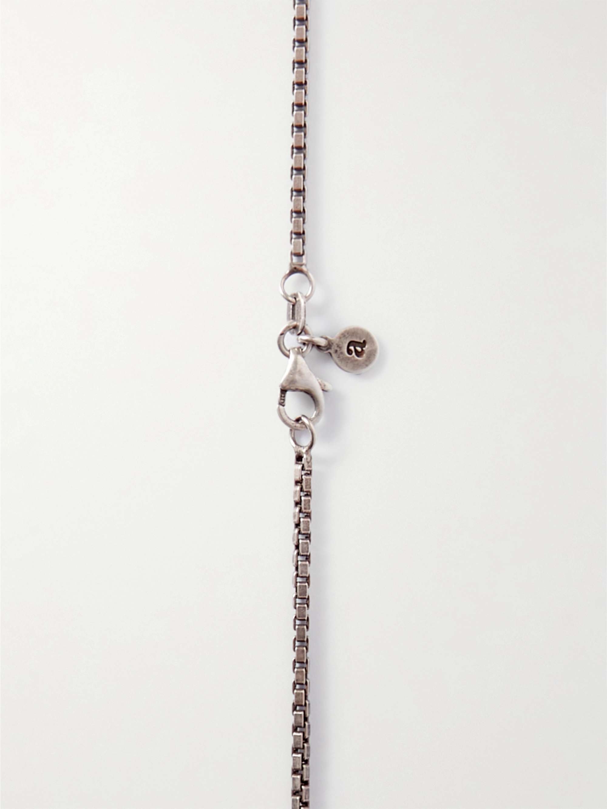 ALICE MADE THIS Oxidised Sterling Silver Chain Necklace