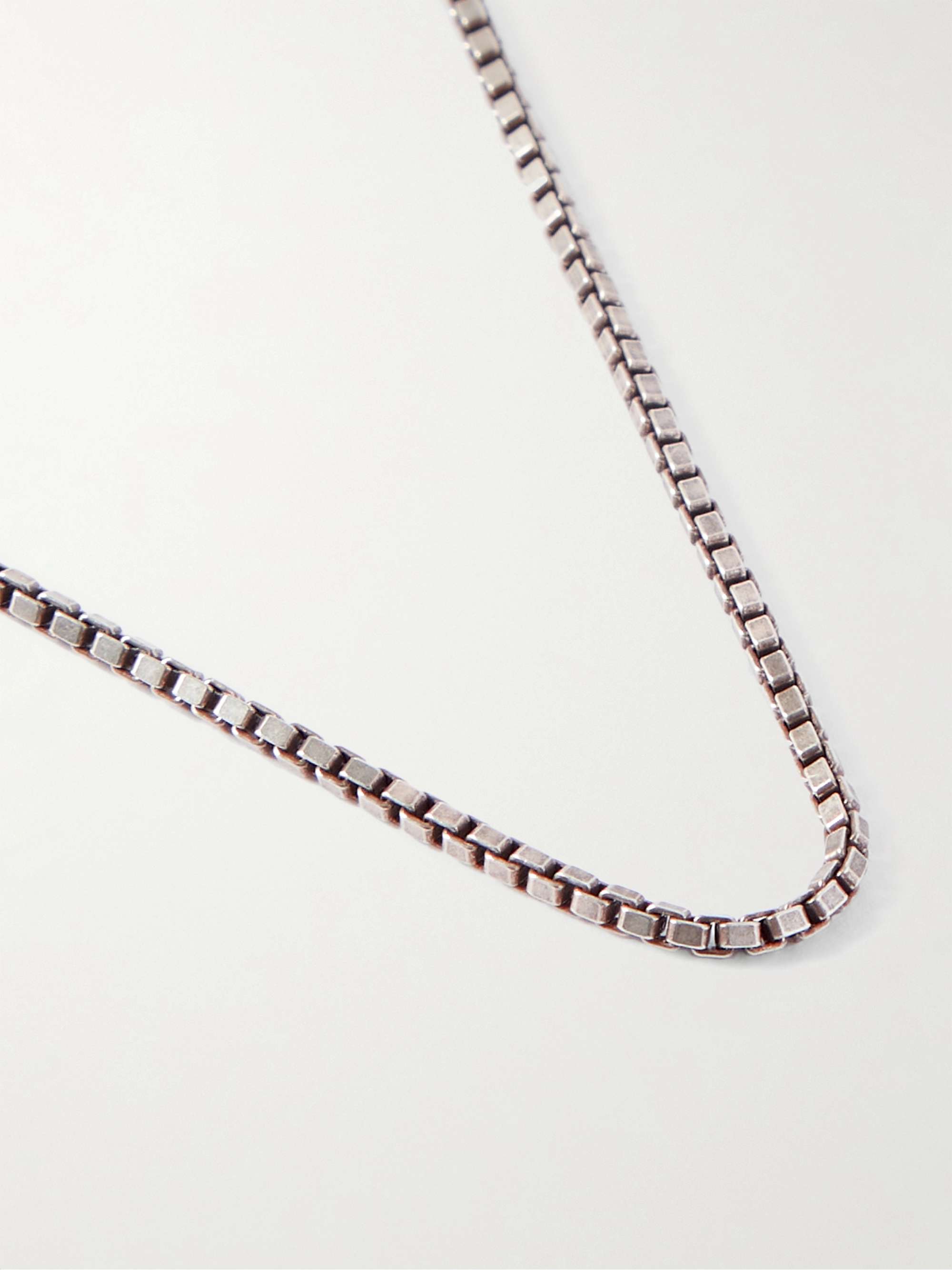 ALICE MADE THIS Oxidised Sterling Silver Chain Necklace