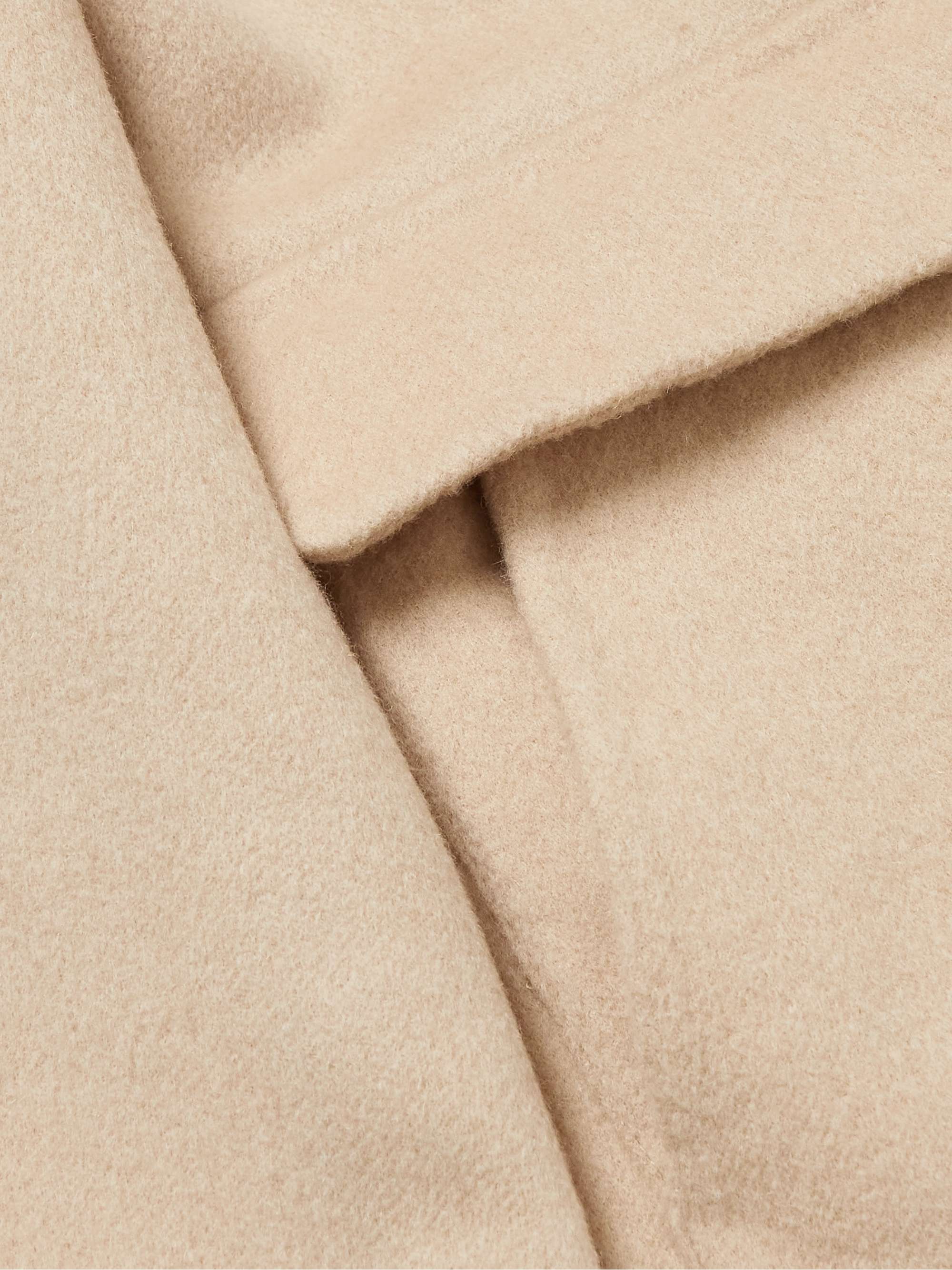 LORO PIANA Brent Camel Hair-Blend Overshirt