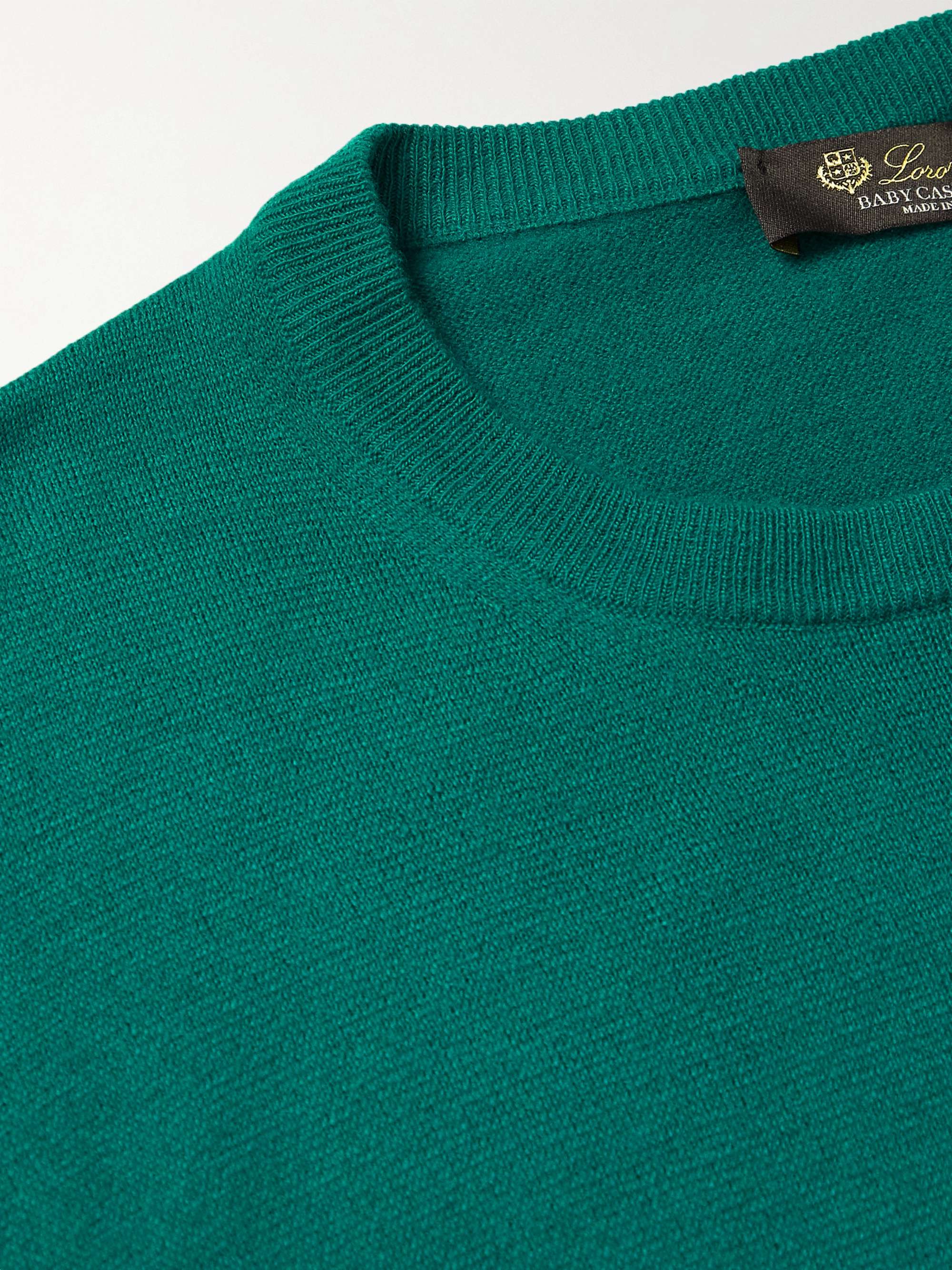 LORO PIANA Slim-Fit Baby Cashmere Sweater