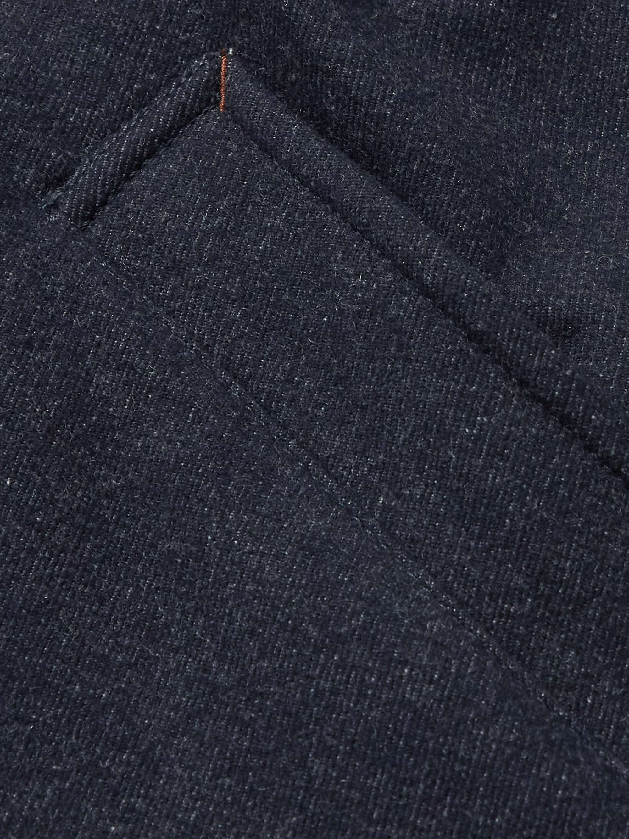 LORO PIANA Caldwell Virgin Wool and Cashmere-Blend Peacoat