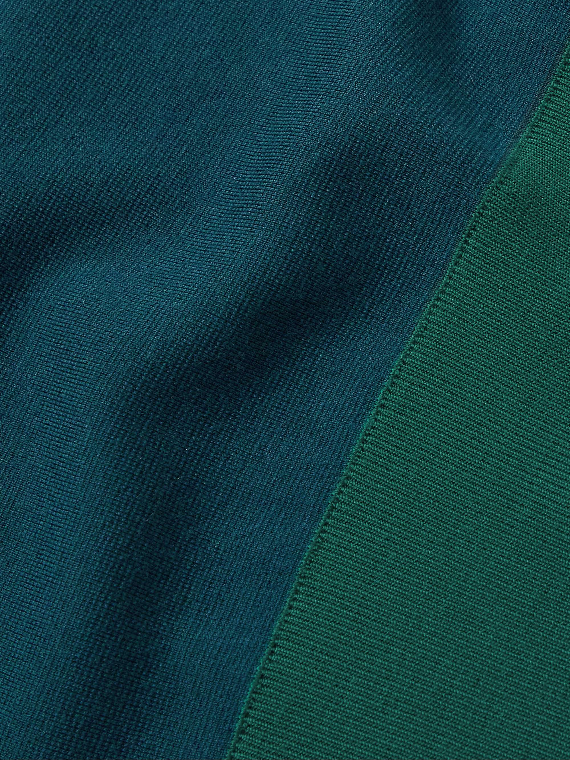 LORO PIANA Colour-Block Virgin Wool Sweater