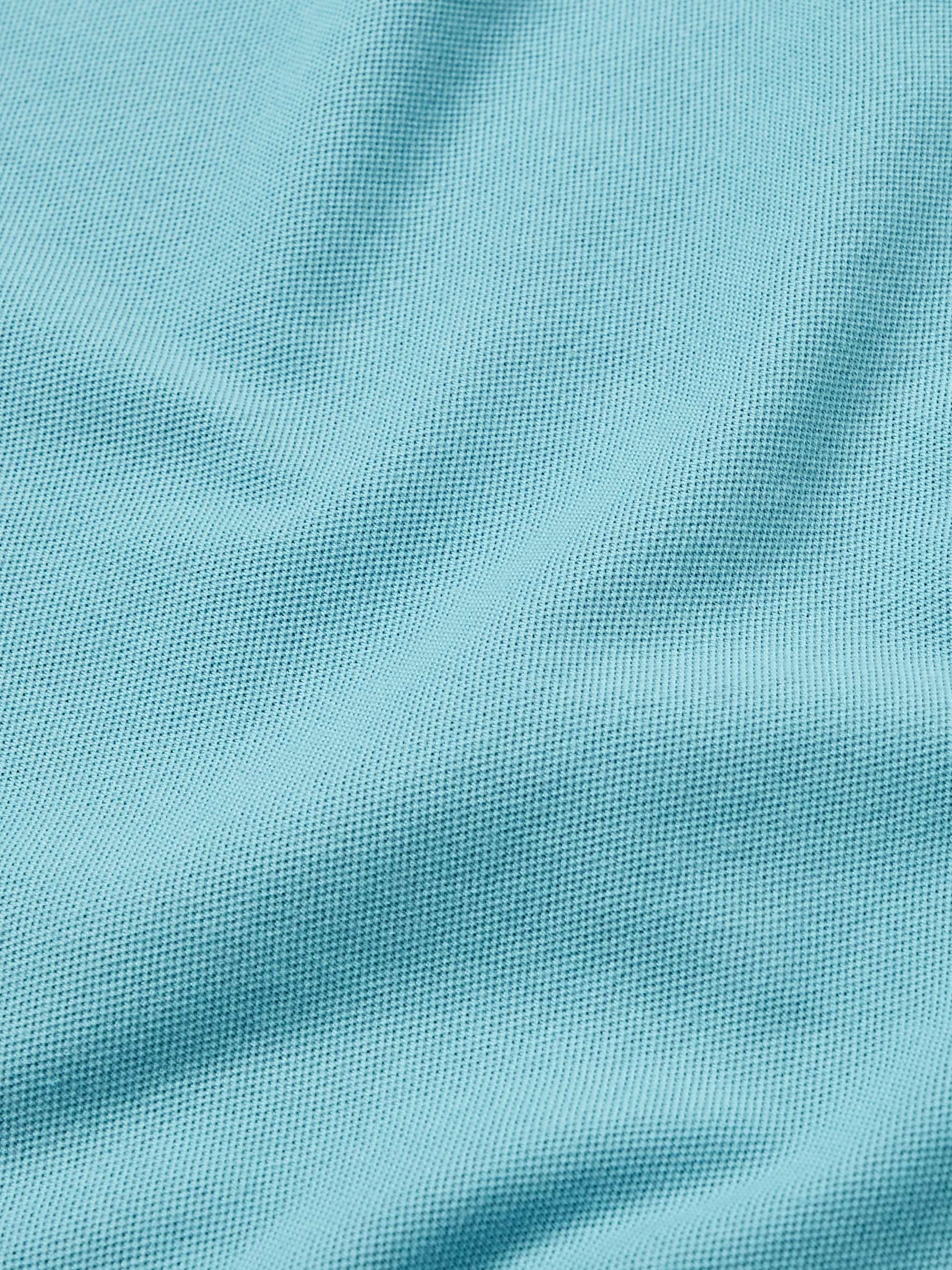 LORO PIANA Cotton-Piqué Polo Shirt
