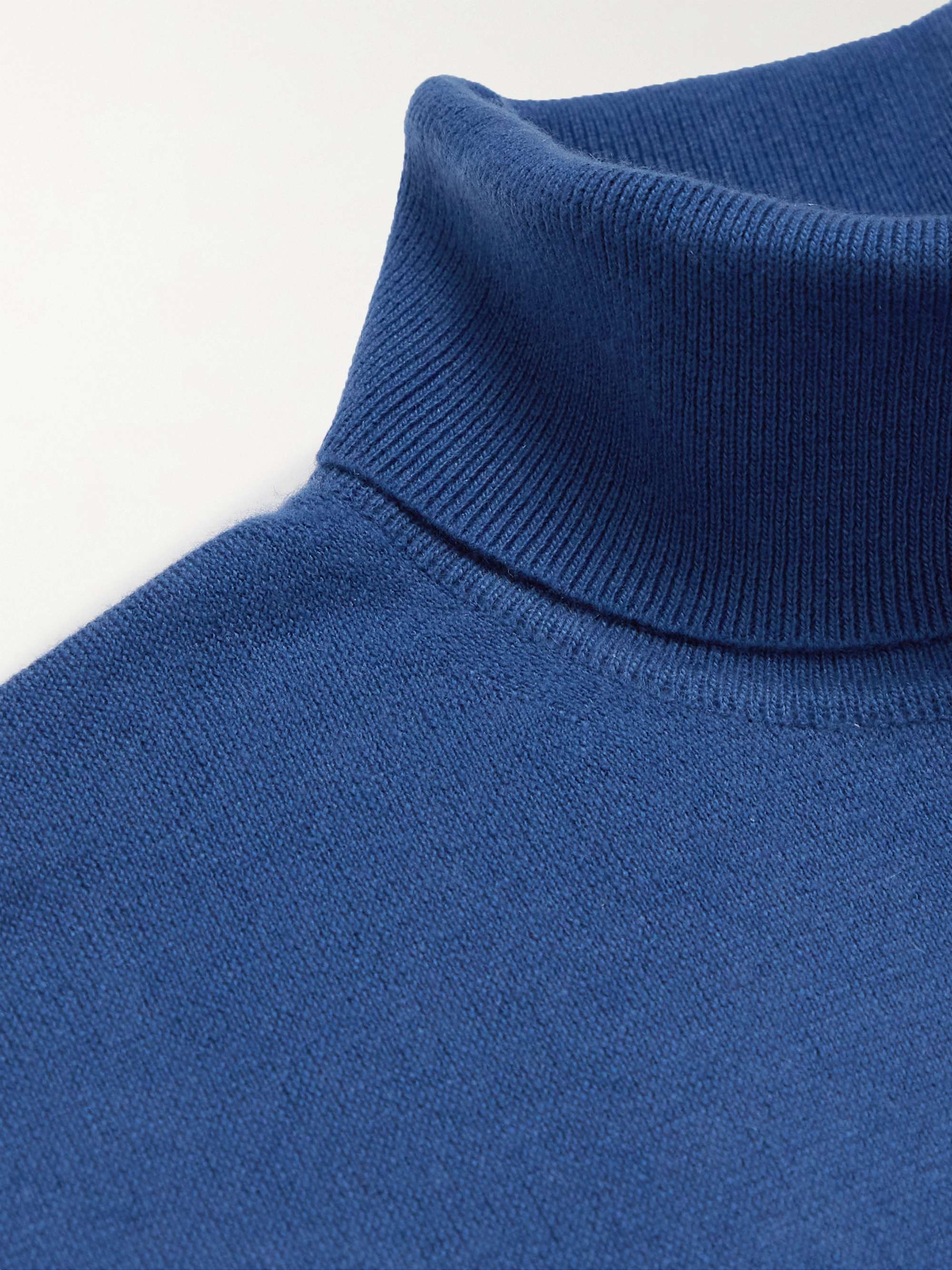 LORO PIANA Dolcevita Slim-Fit Baby Cashmere Rollneck Sweater
