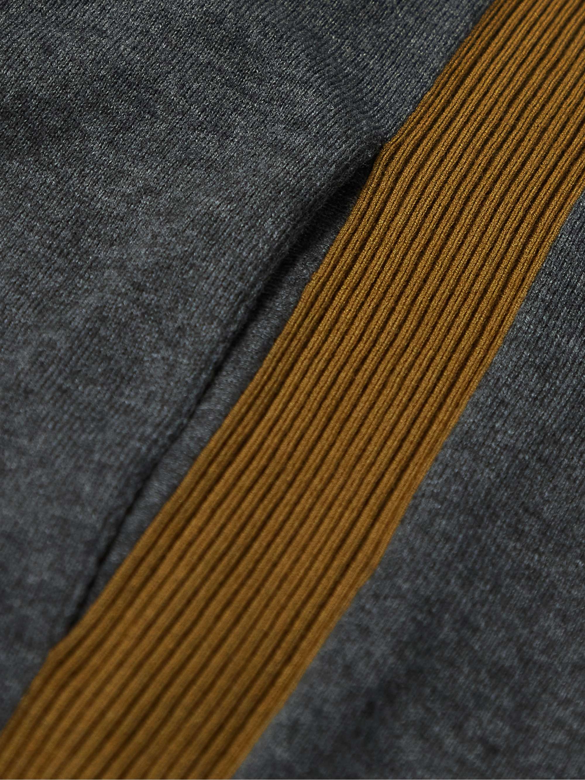 LORO PIANA Cotton and Cashmere-Blend Zip-Up Hoodie