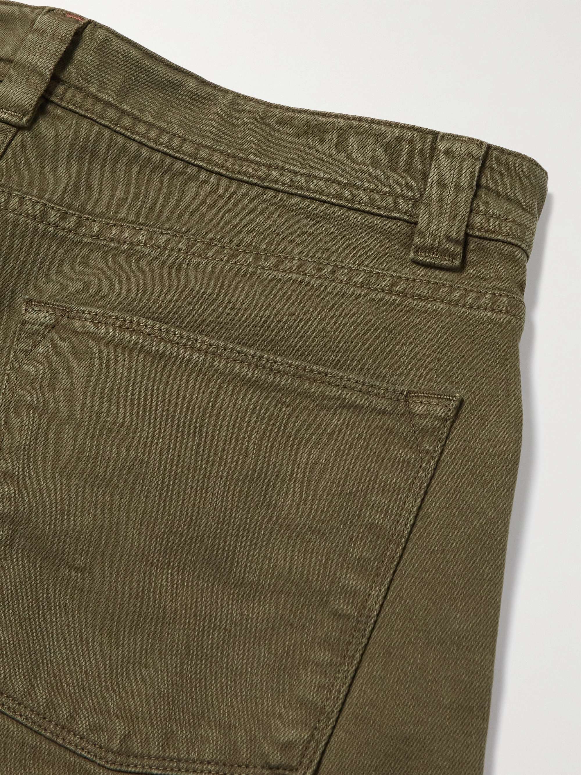 LORO PIANA Slim-Fit Stretch-Denim Jeans