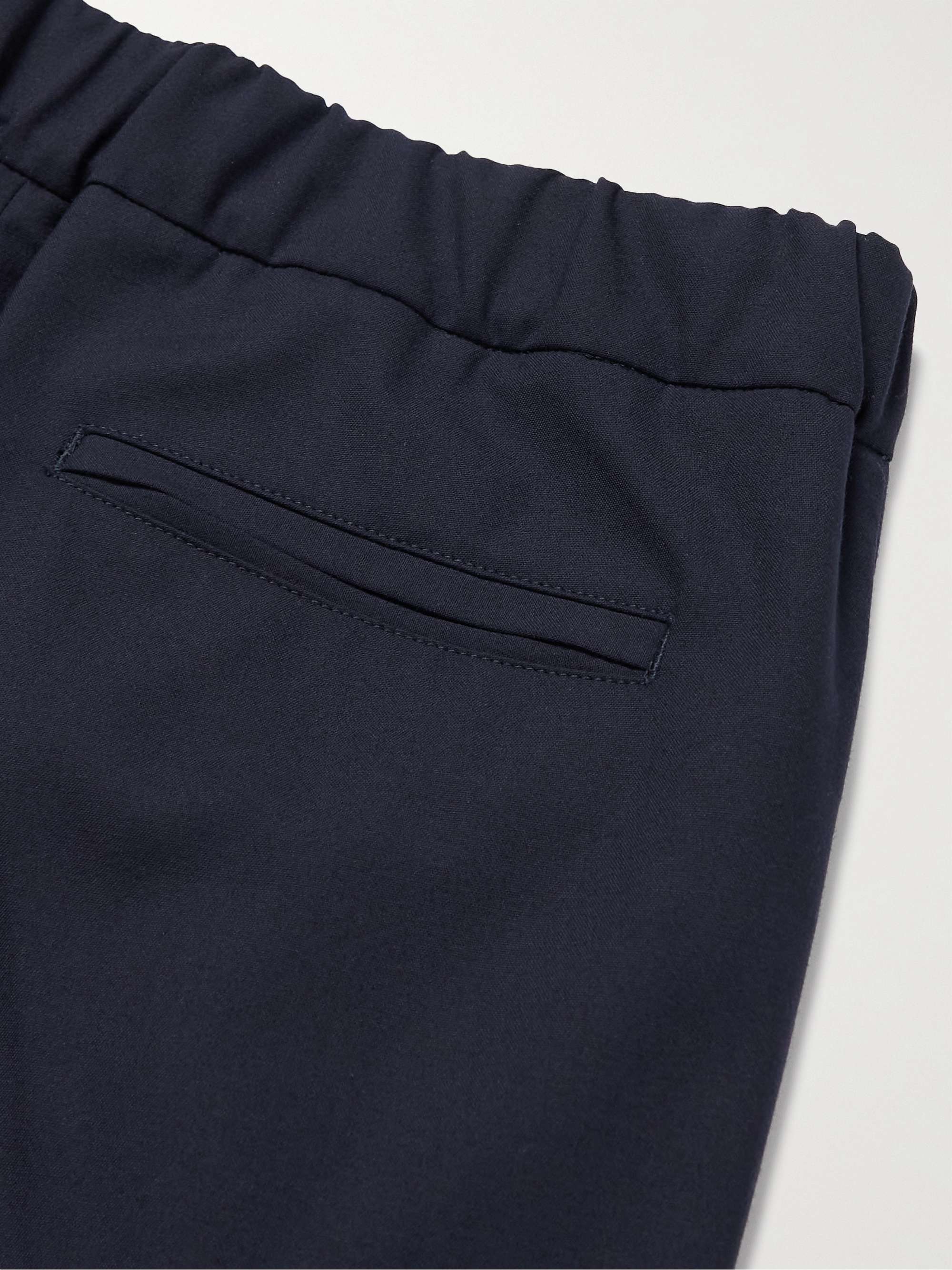 LORO PIANA Leisure City Stretch Virgin Wool Trousers