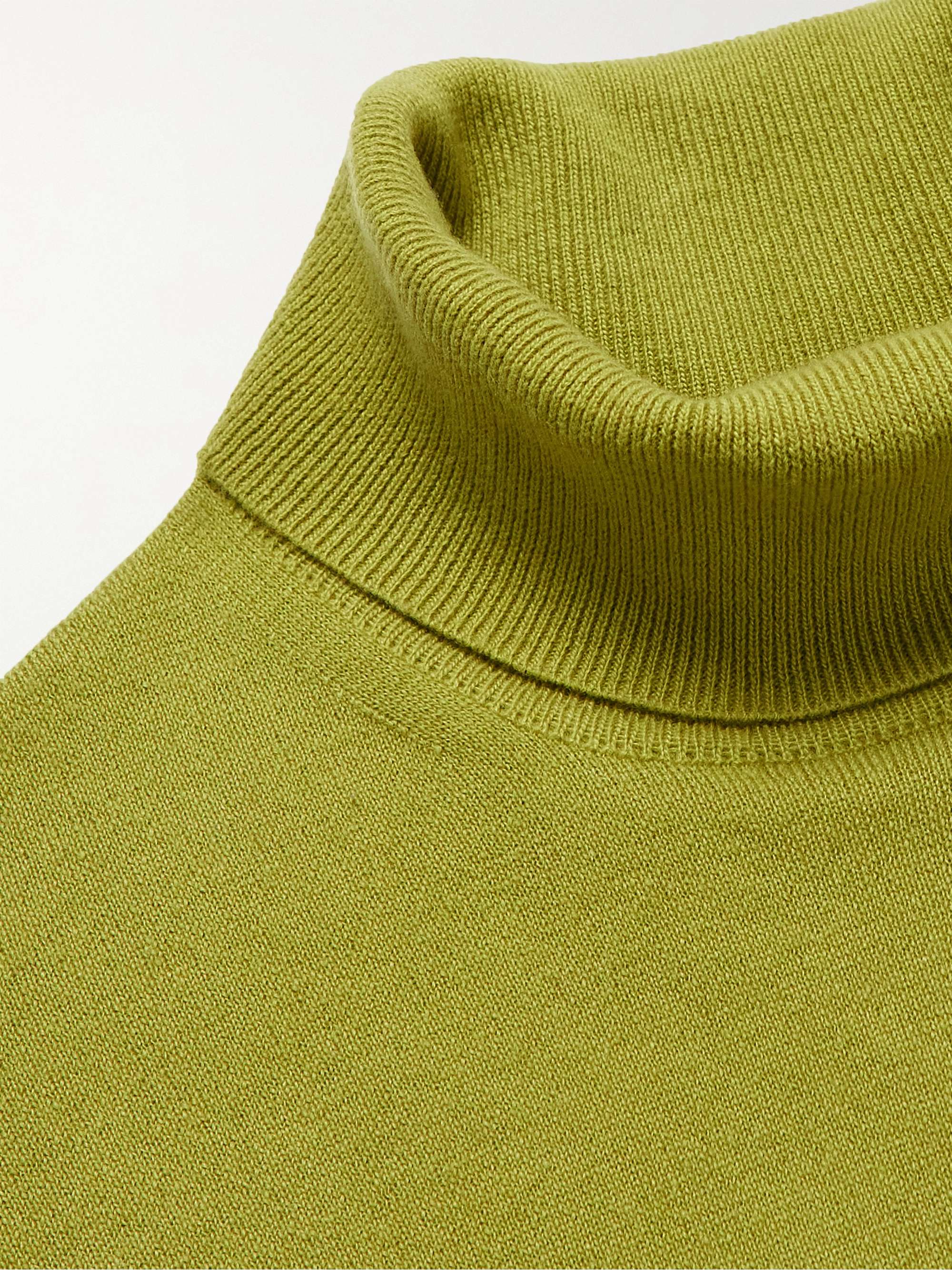 LORO PIANA Dolcevita Slim-Fit Baby Cashmere Rollneck Sweater