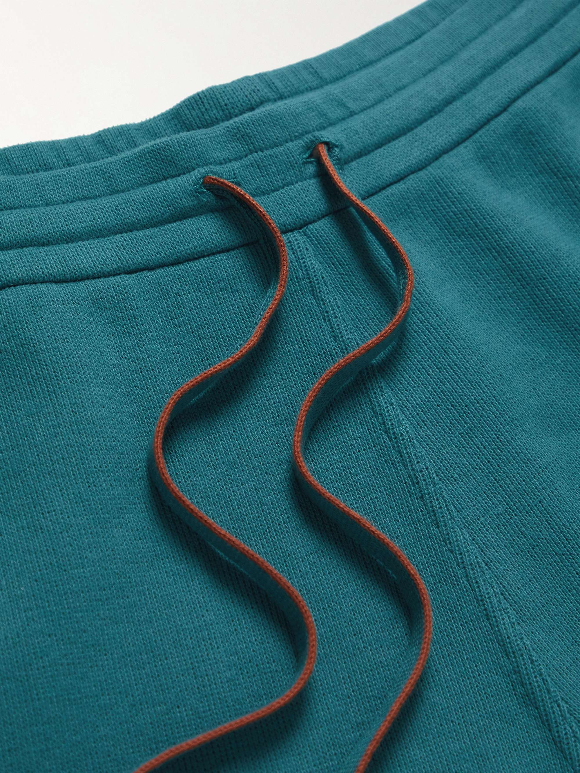 LORO PIANA Slim-Fit Tapered Cotton-Jersey Sweatpants