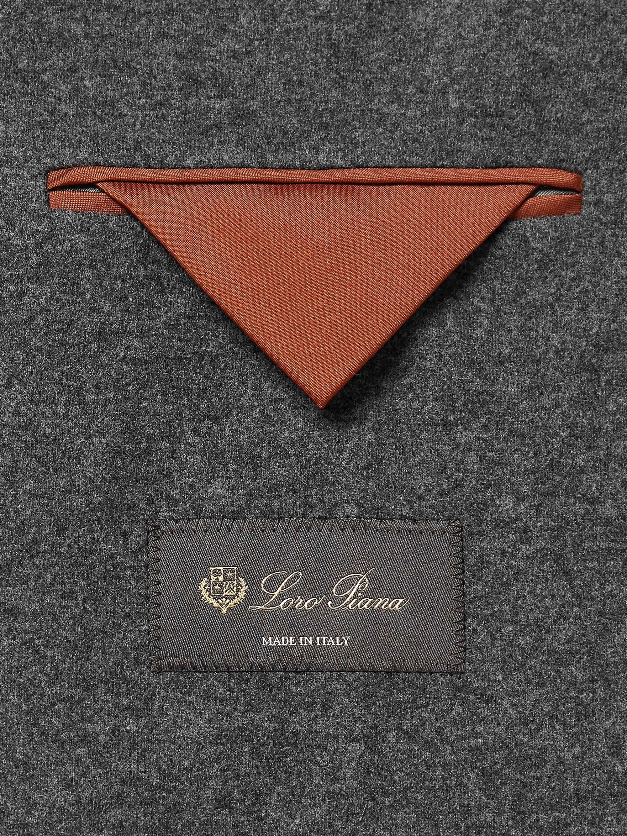 LORO PIANA Slim-Fit Unstructured Virgin Wool and Cashmere-Blend Jersey Blazer