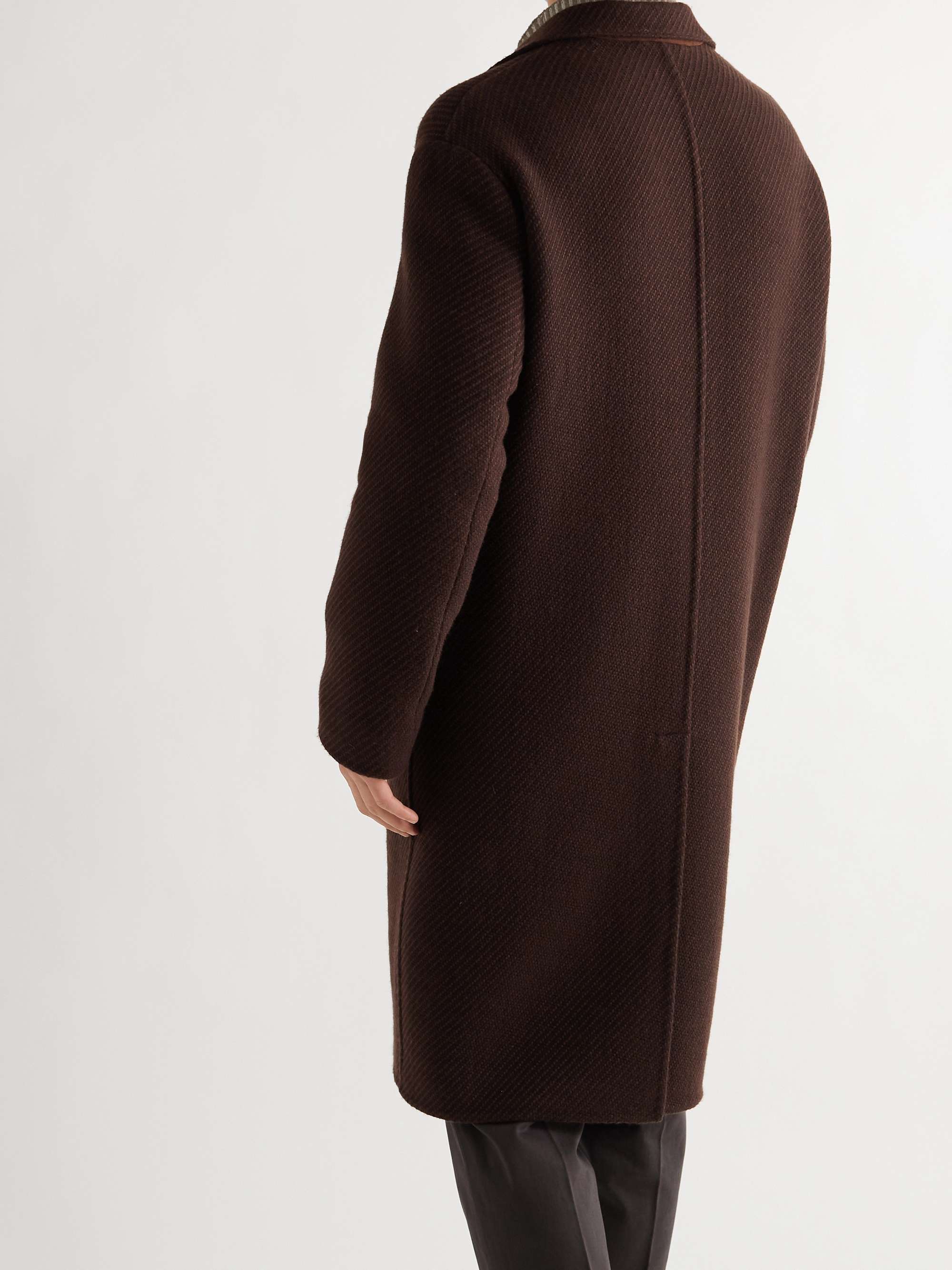 LORO PIANA Navette Textured-Cashmere Coat