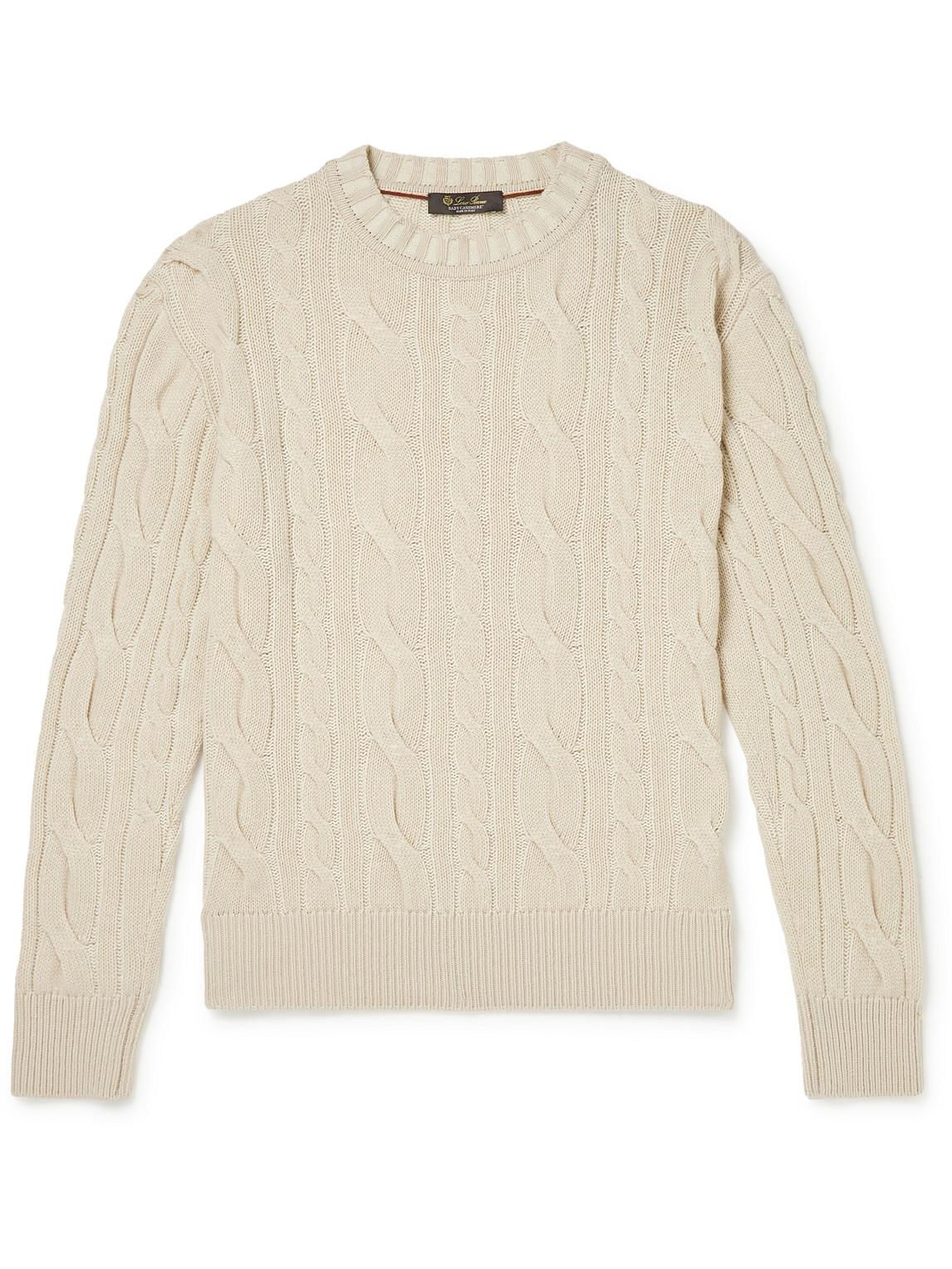 Cable-Knit Cashmere Sweater