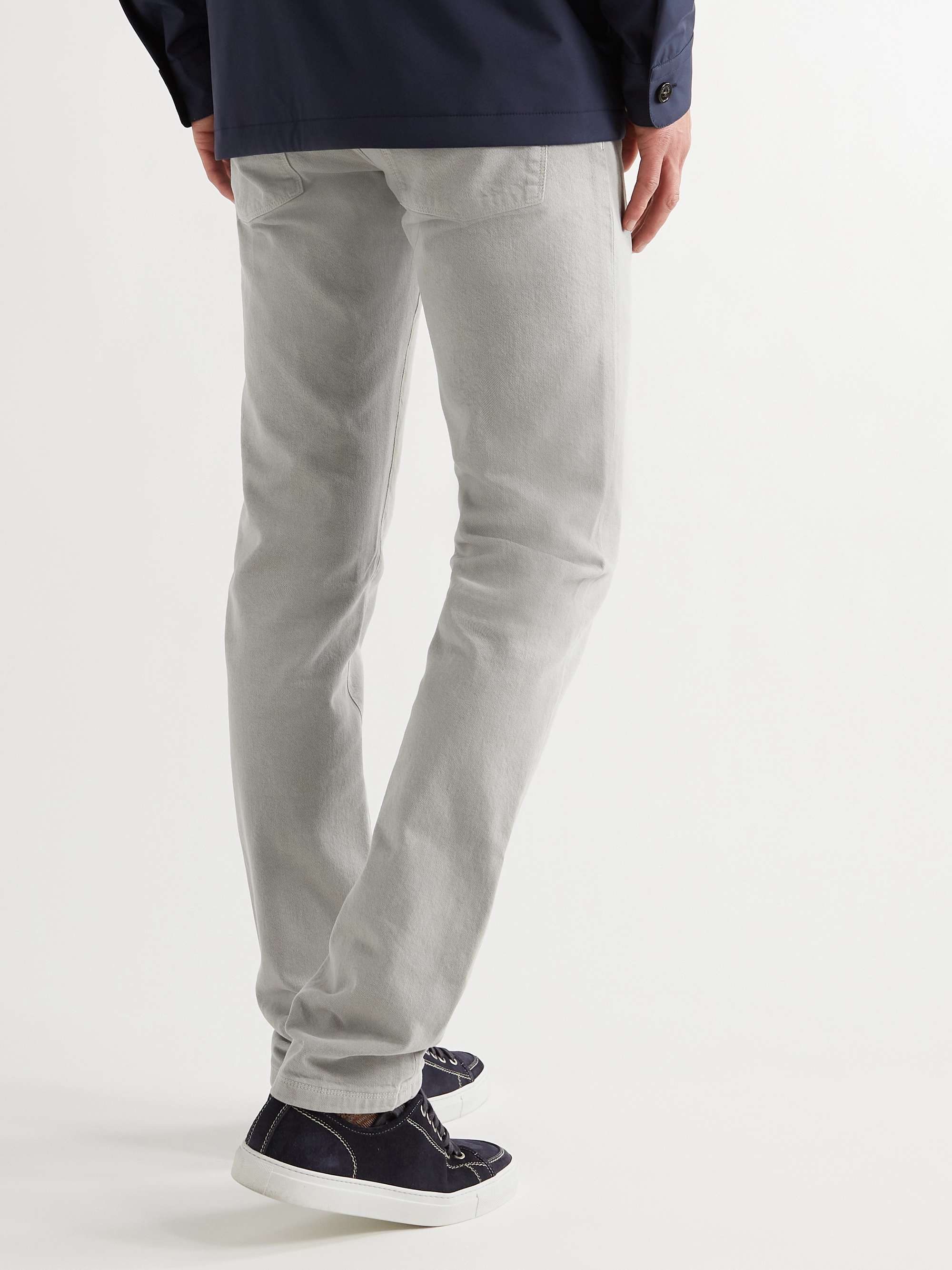 LORO PIANA Slim-Fit Stretch-Denim Jeans