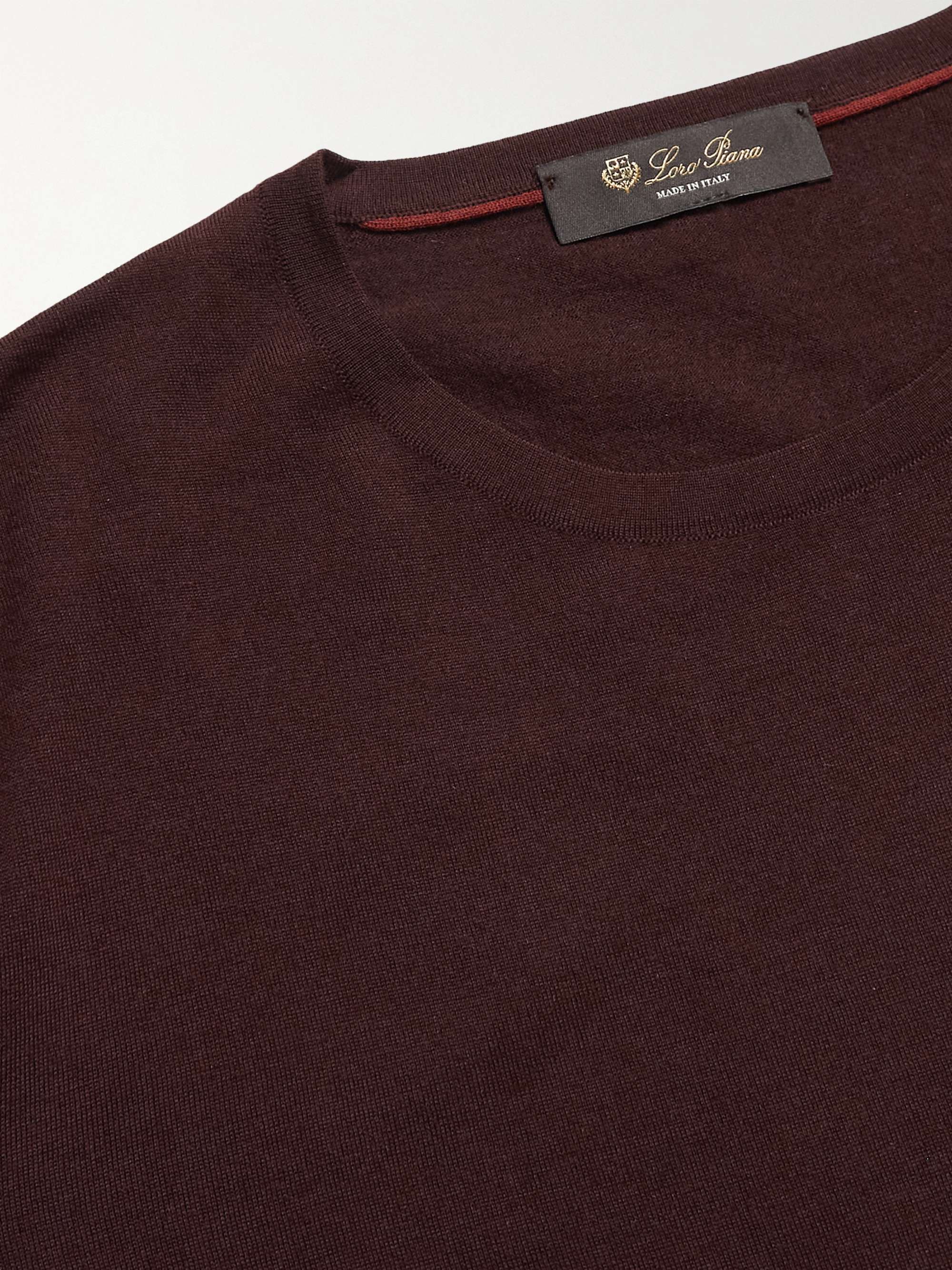 LORO PIANA Wish Virgin Wool Sweater
