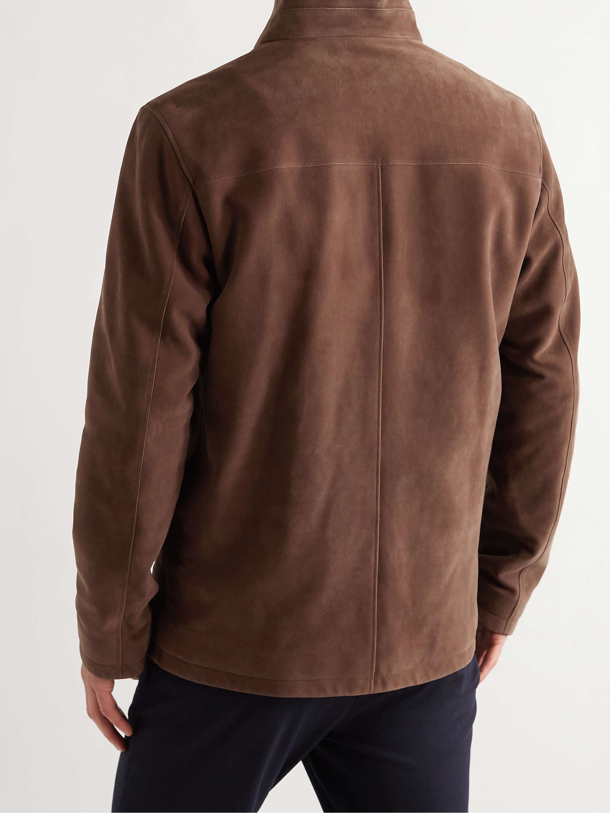 LORO PIANA Carson Nubuck Jacket