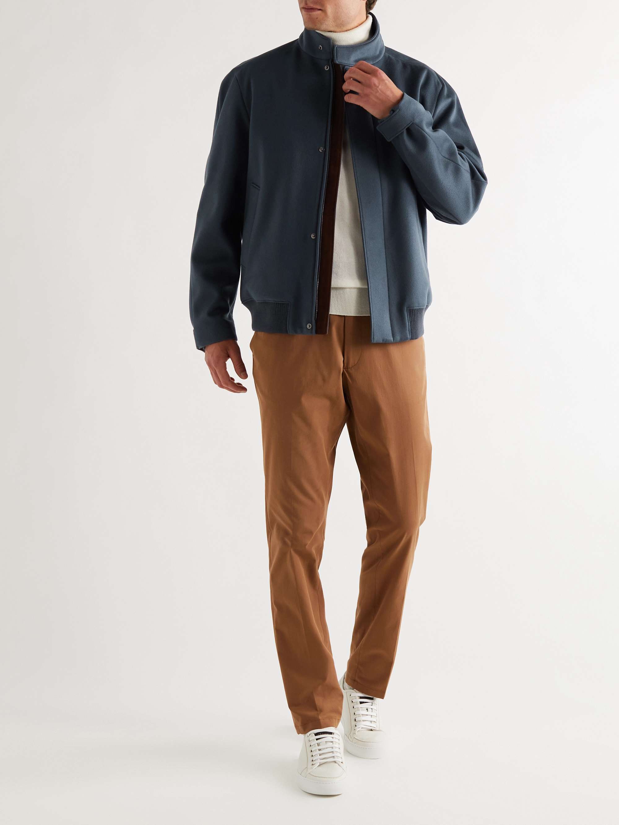 Ume cashmere bomber jacket