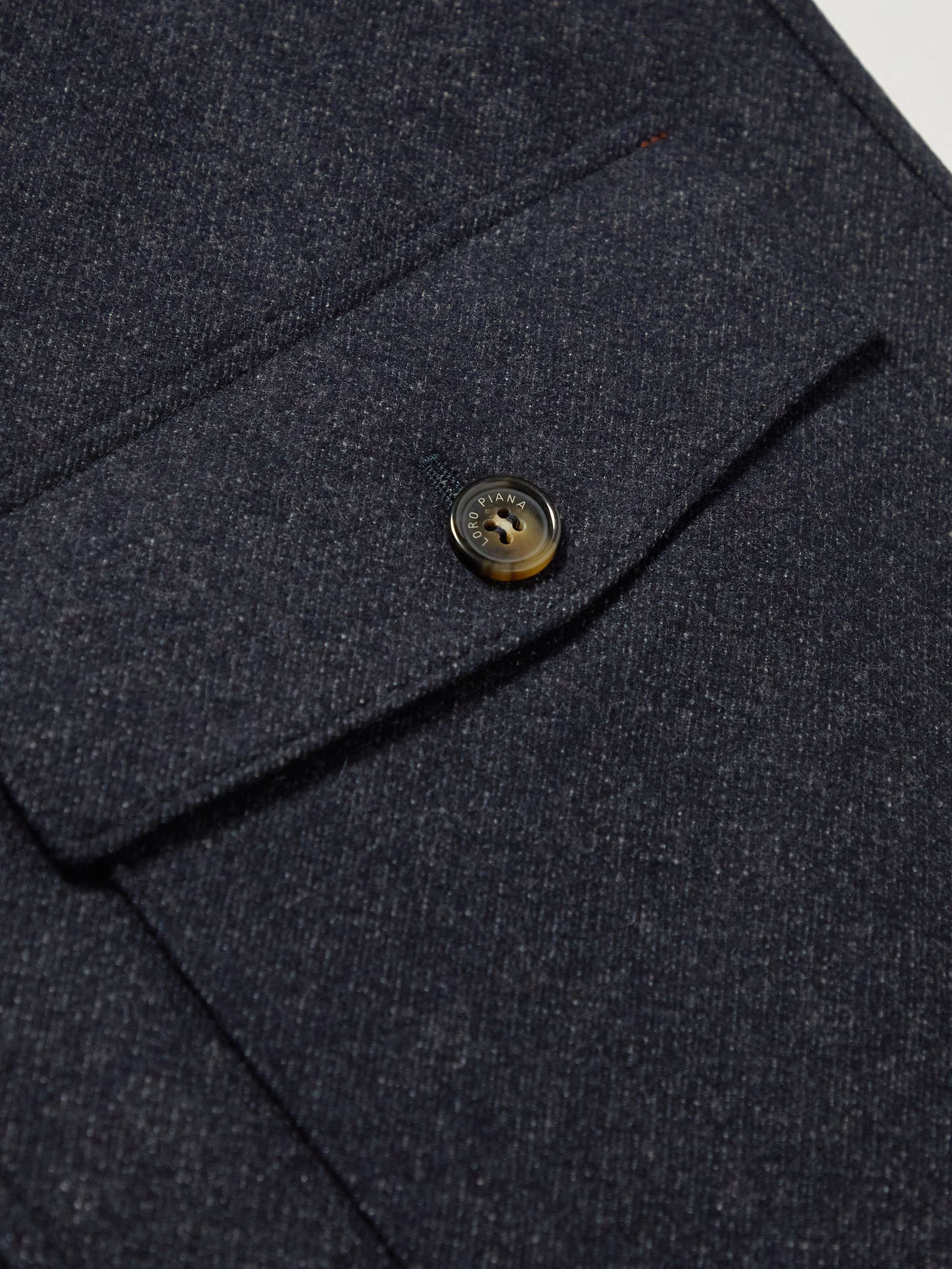 LORO PIANA Caldwell Rain System Virgin Wool and Cashmere-Blend Bomber Jacket