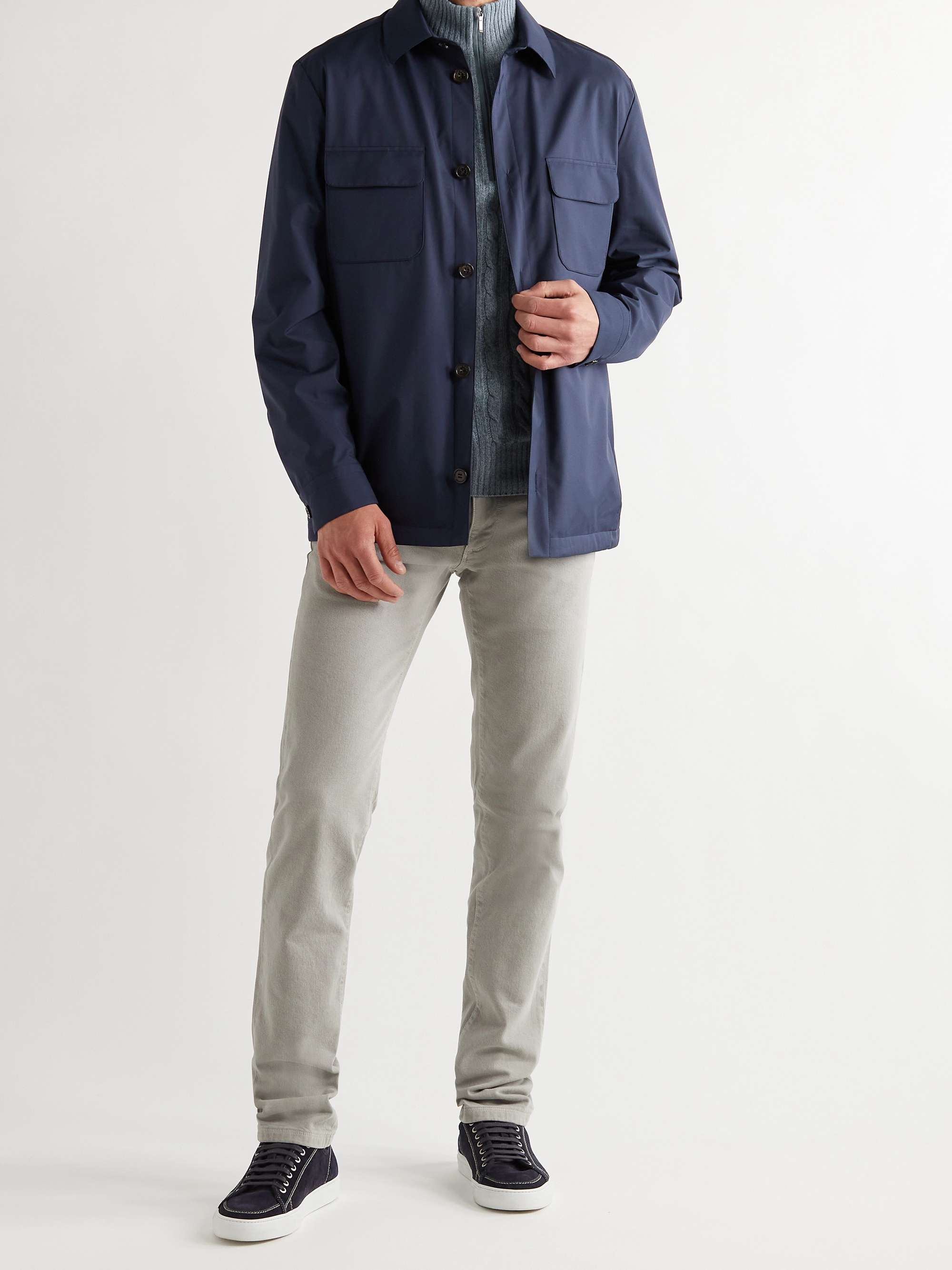 LORO PIANA WindWish Overshirt