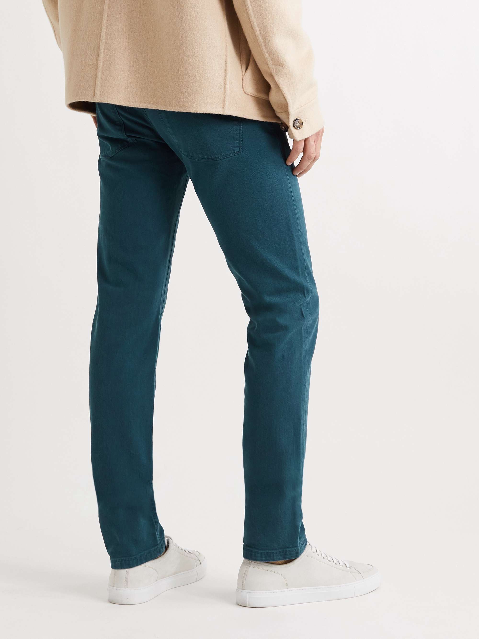 LORO PIANA Slim-Fit Stretch-Denim Jeans