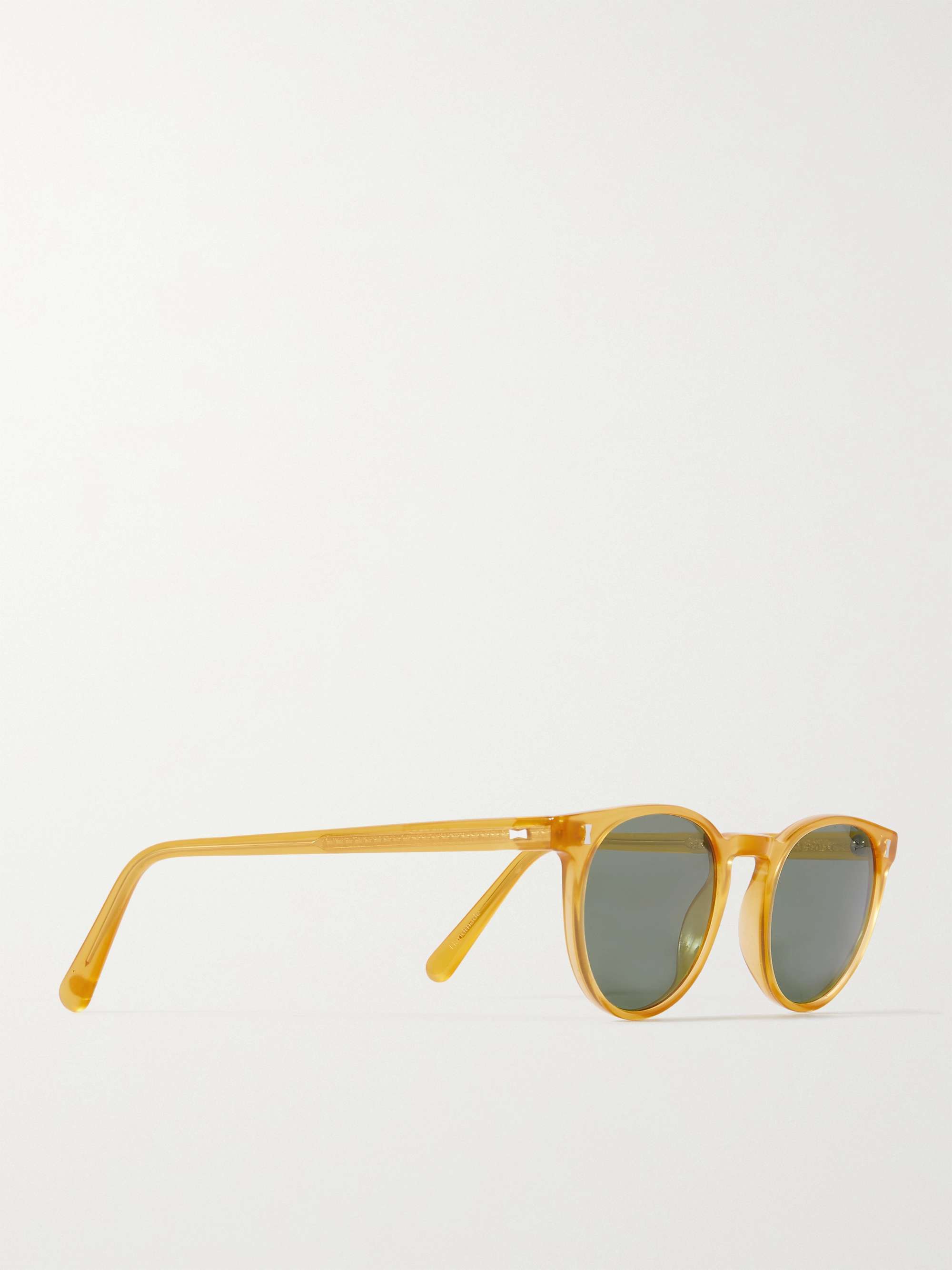 CUBITTS Herbrand Round-Frame Tortoiseshell Acetate Sunglasses