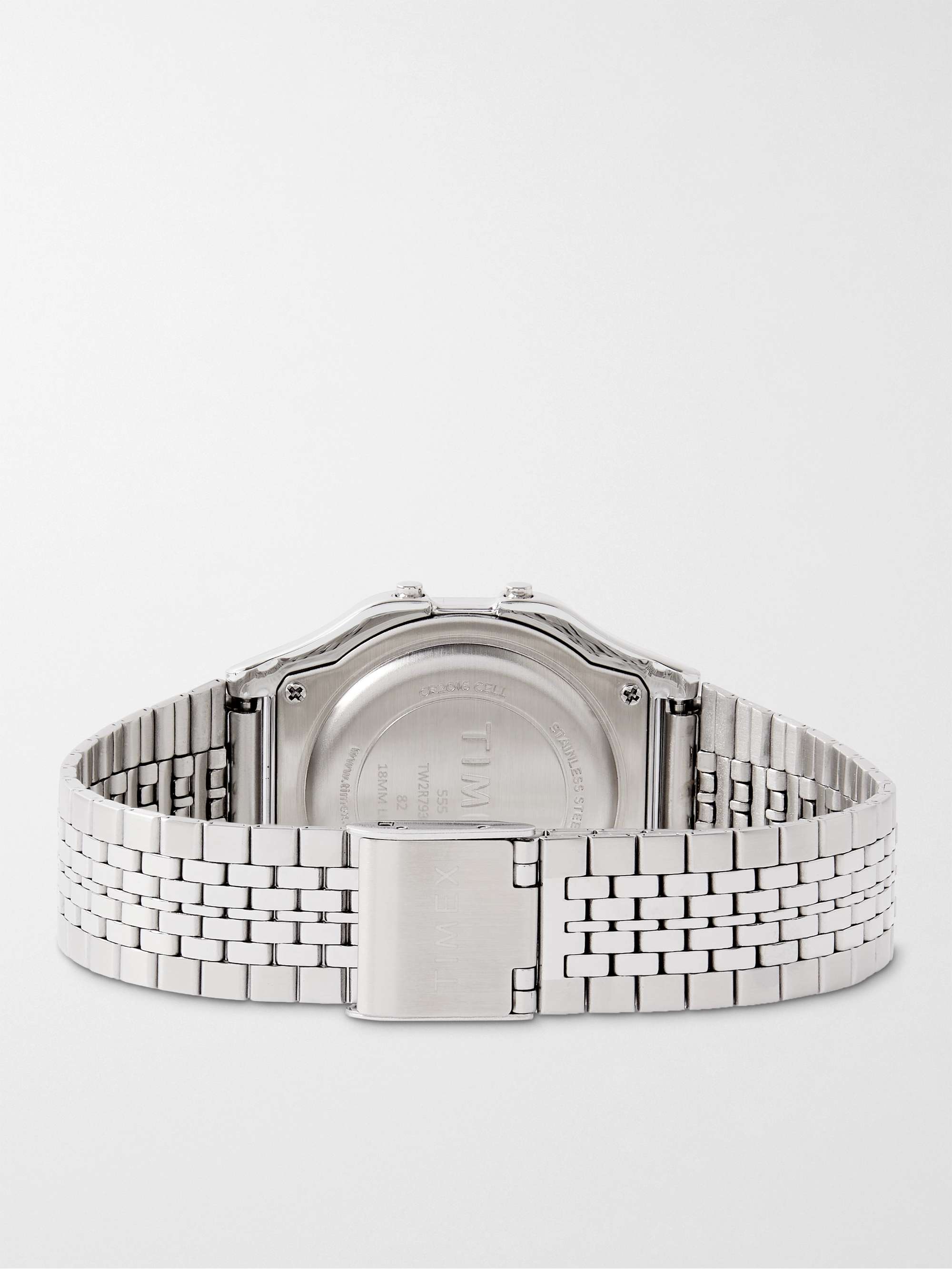 TIMEX T80 34mm Stainless Steel Digital Watch