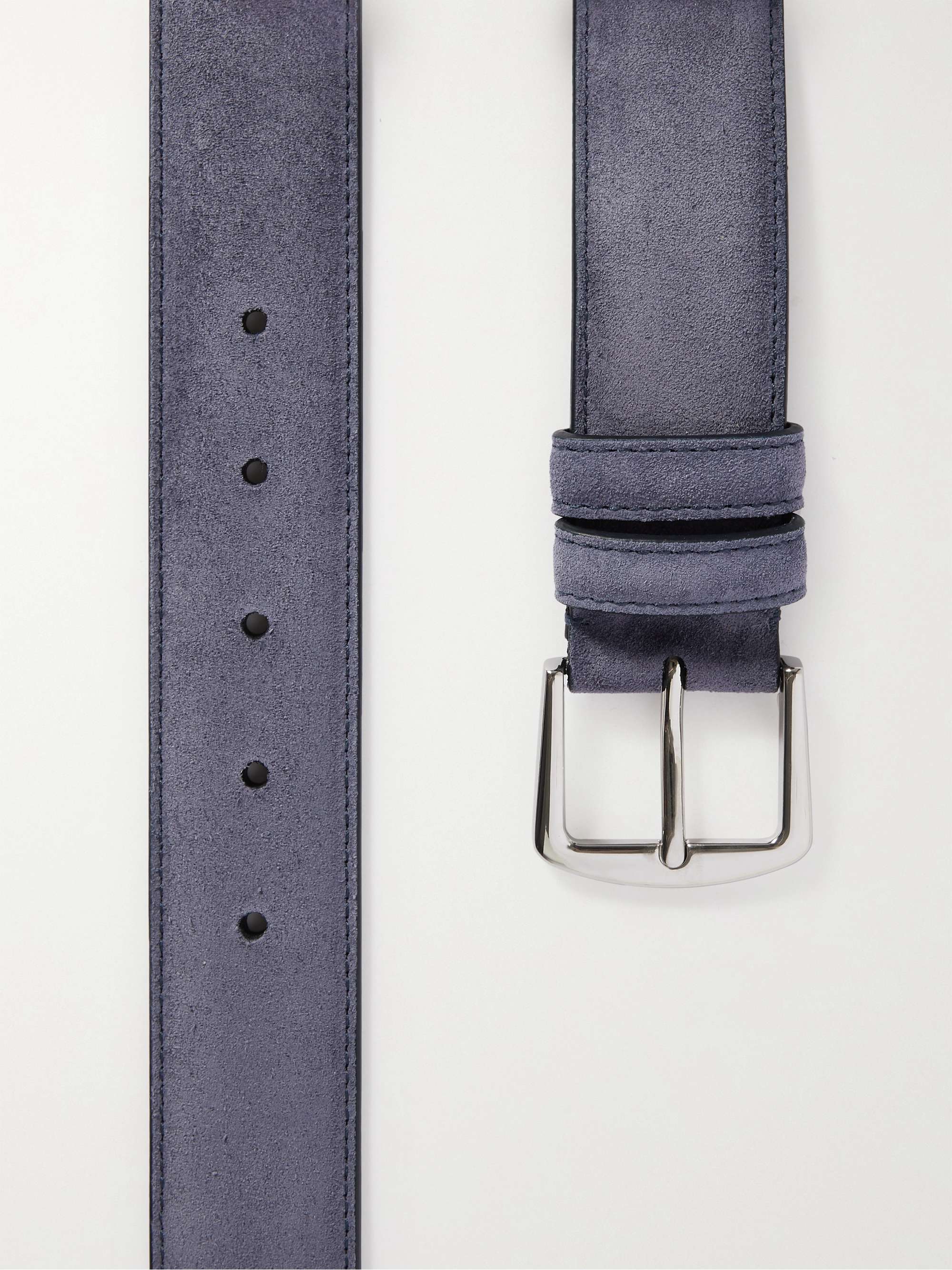 LORO PIANA 3.5cm Suede Belt