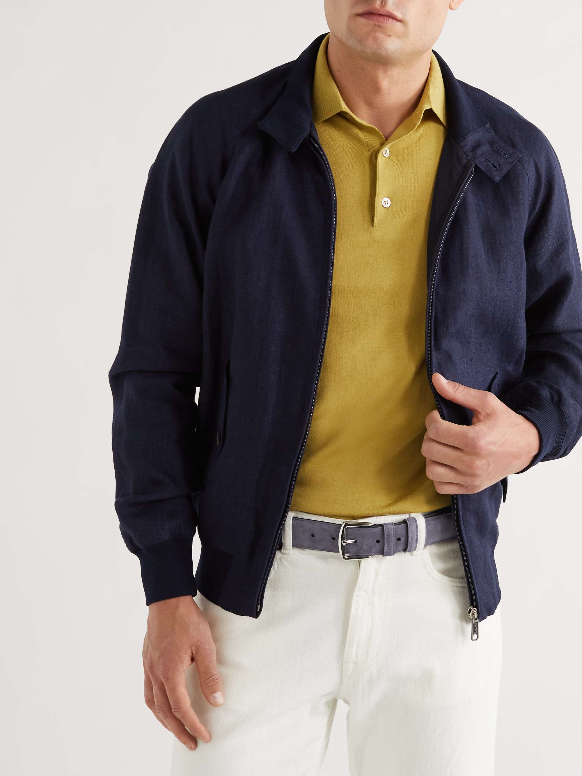 LORO PIANA 3.5cm Suede Belt