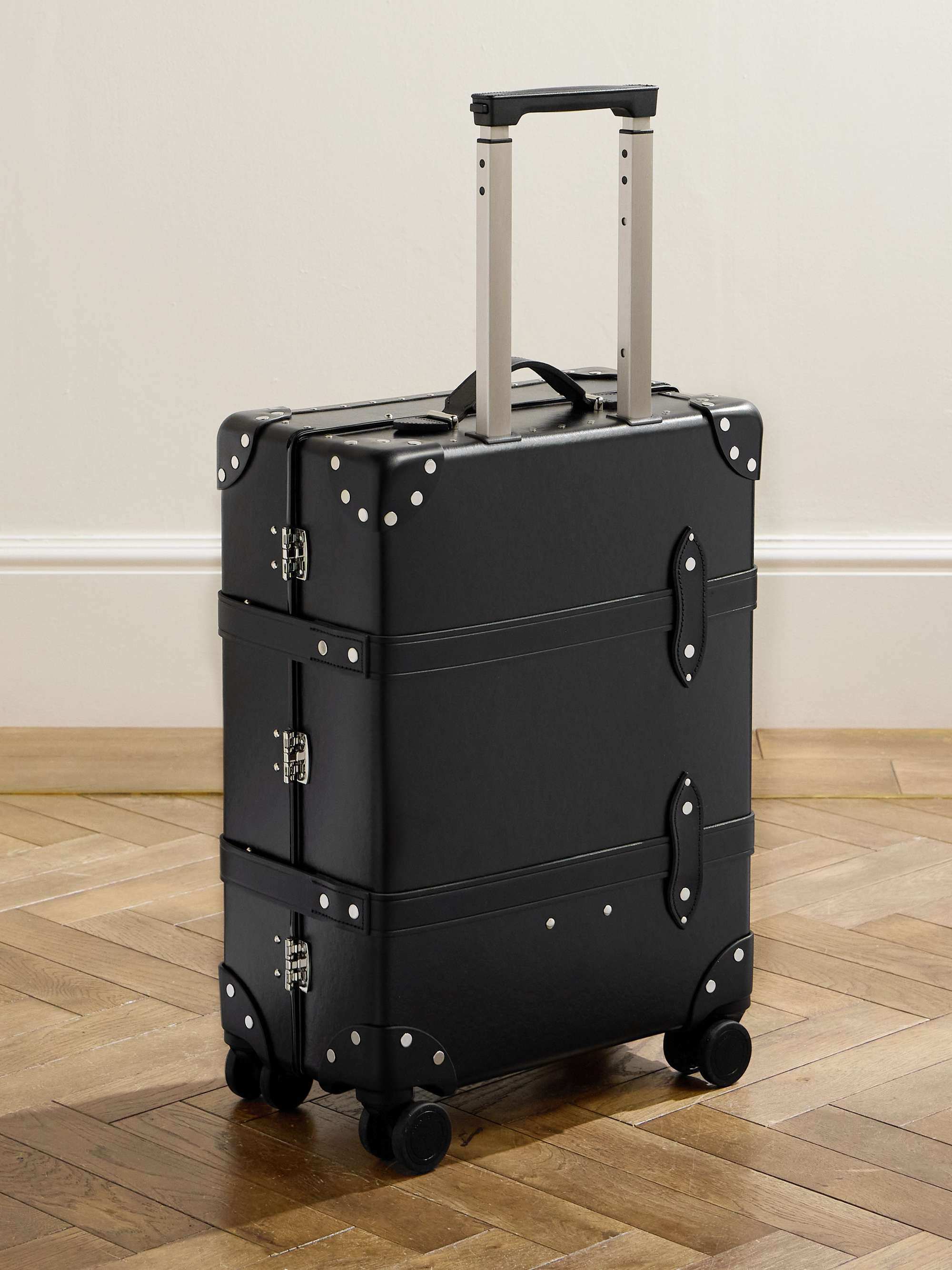 GLOBE-TROTTER Centenary 20" Leather-Trimmed Carry-On Suitcase